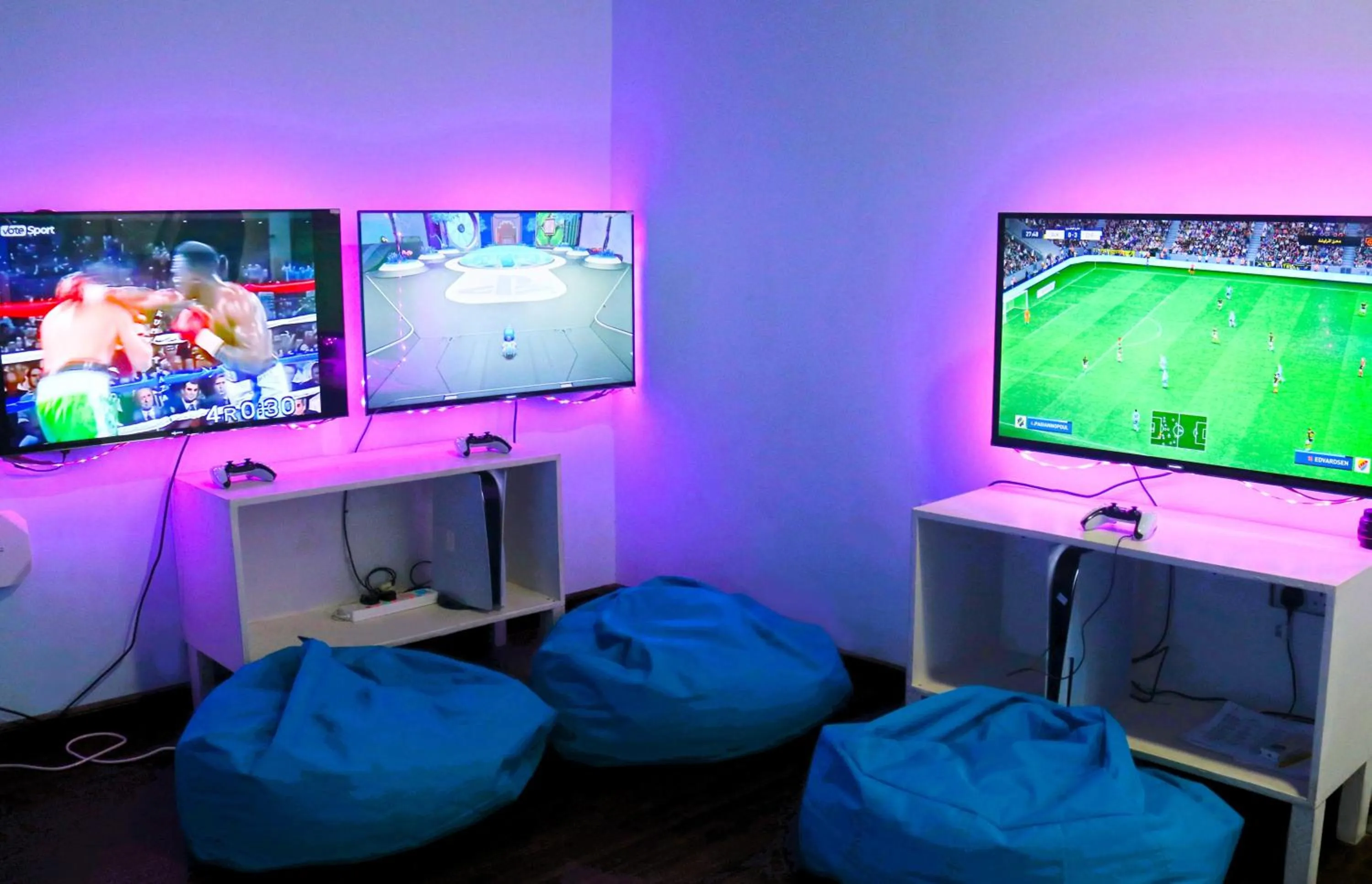 Game Room in Lagoona Beach Luxury Resort and Spa