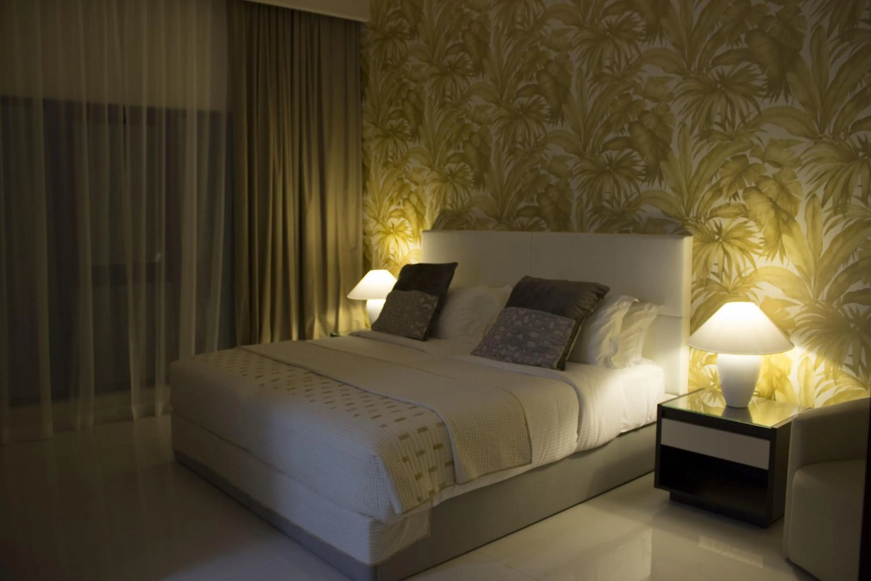 Bedroom, Bed in Lagoona Beach Luxury Resort and Spa