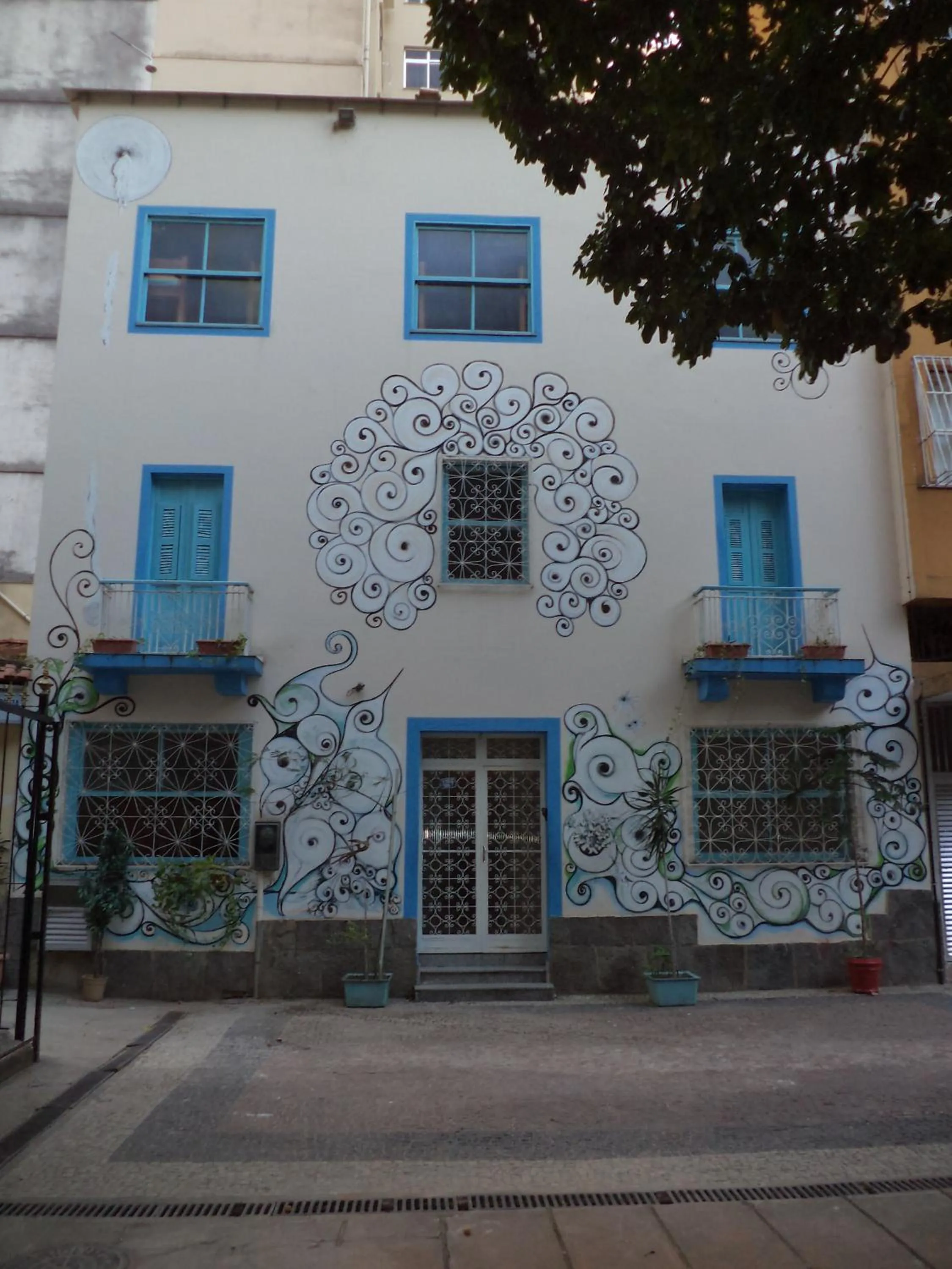 Facade/entrance in Solar Hostel Beach Copacabana