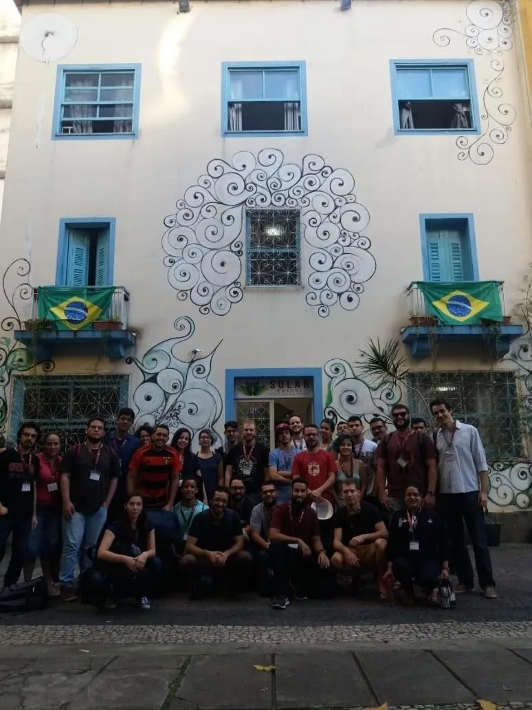 Property building in Solar Hostel Beach Copacabana