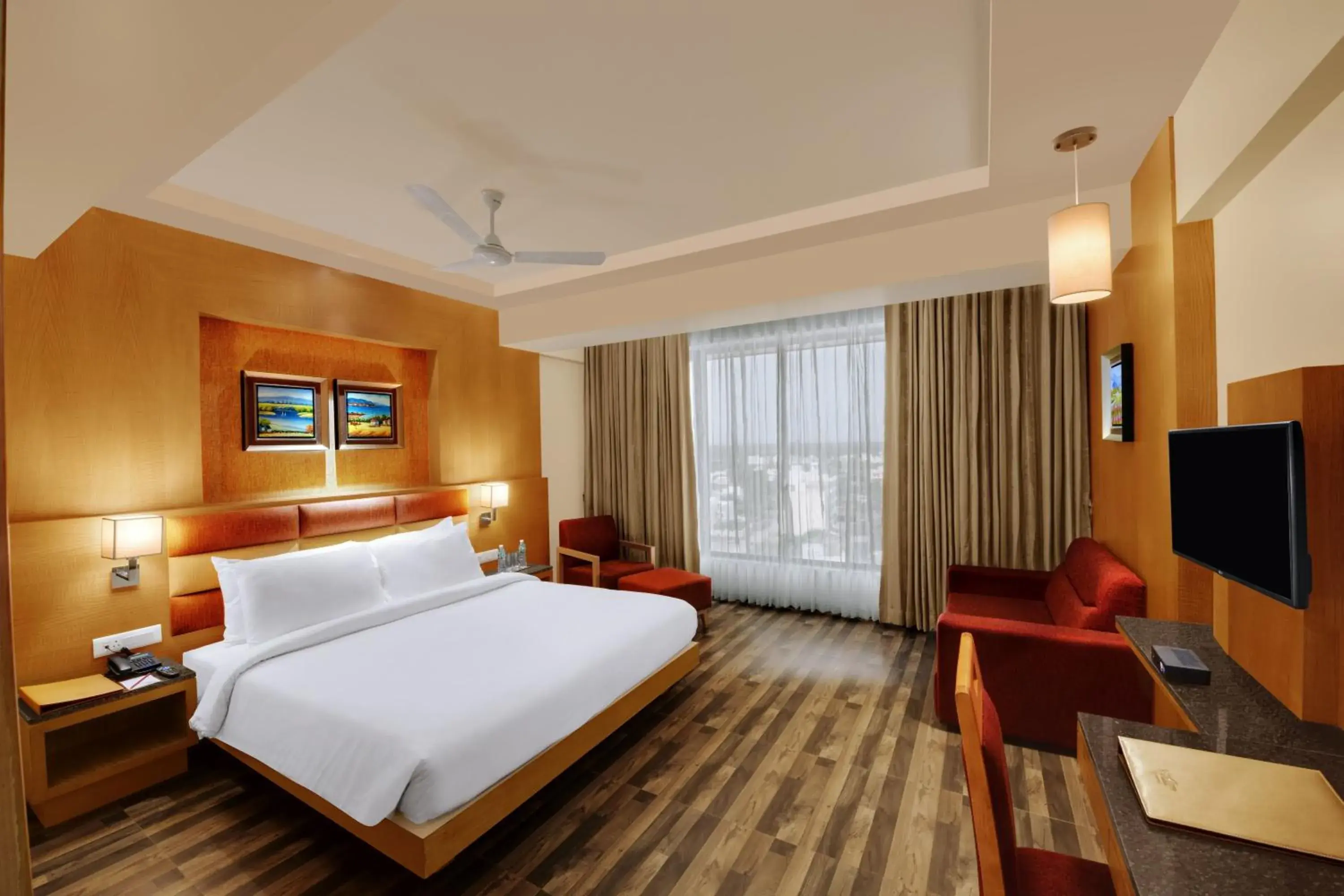 Bed in The Fern Residency Somnath Bed in The Fern Residency Somnath