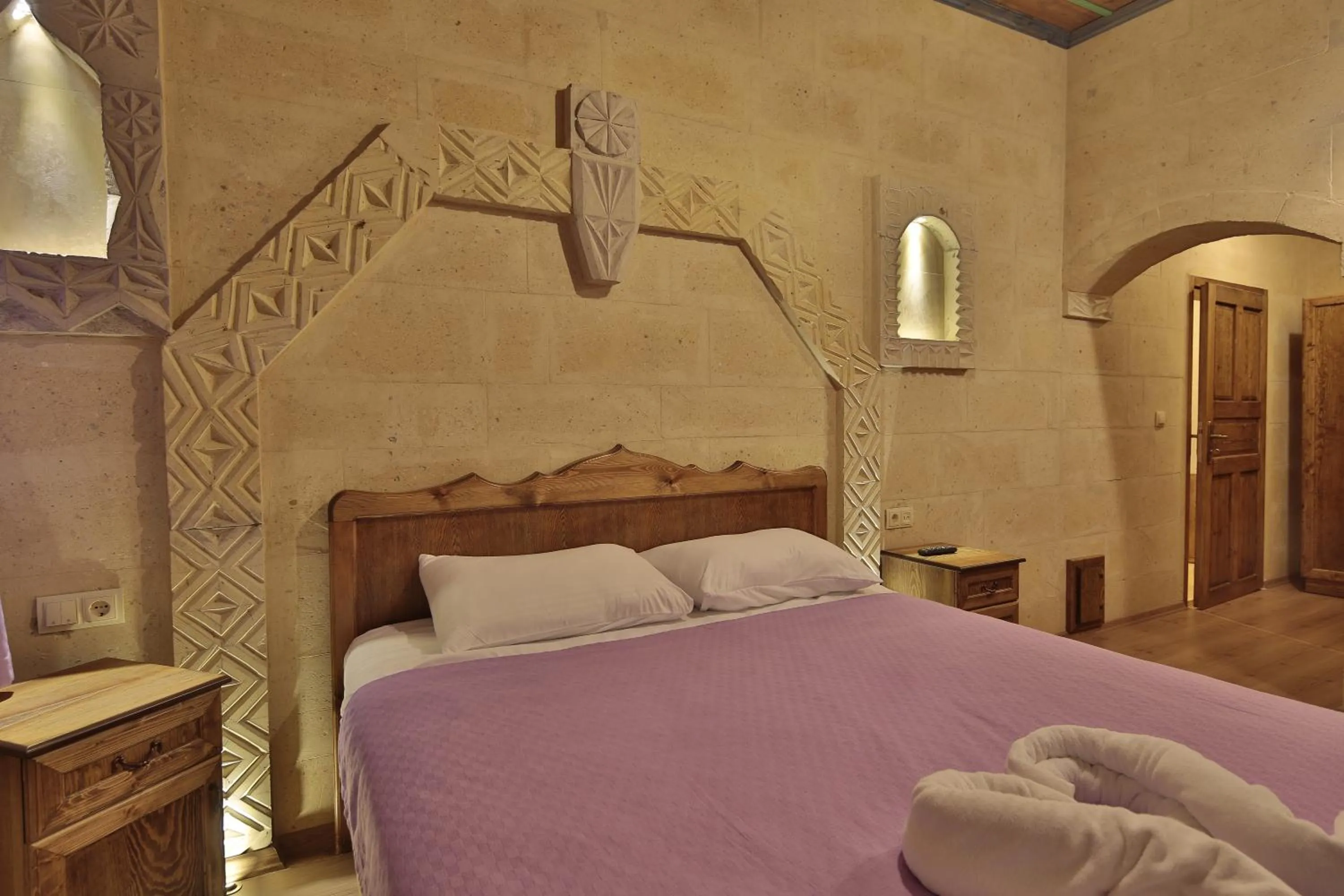 Photo of the whole room, Bed in Relic House