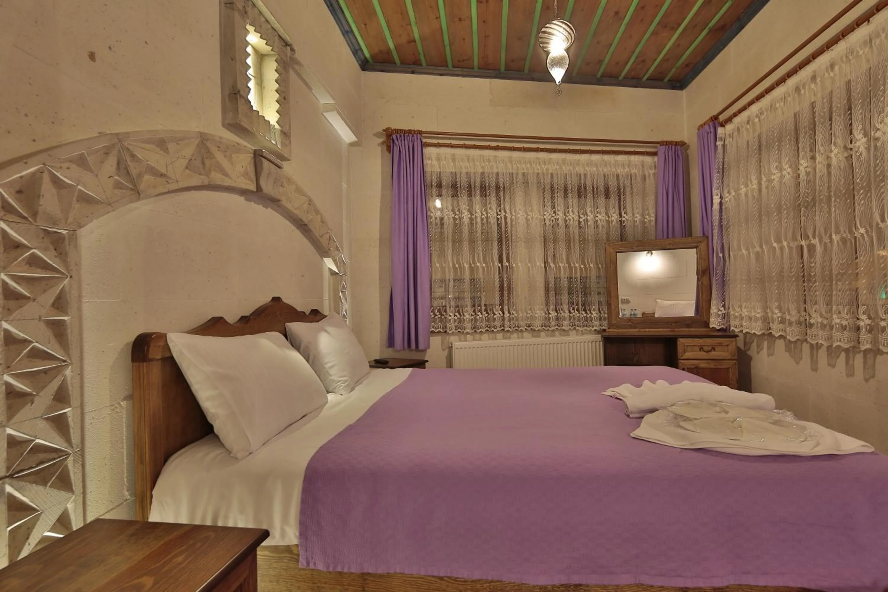 Photo of the whole room, Bed in Relic House