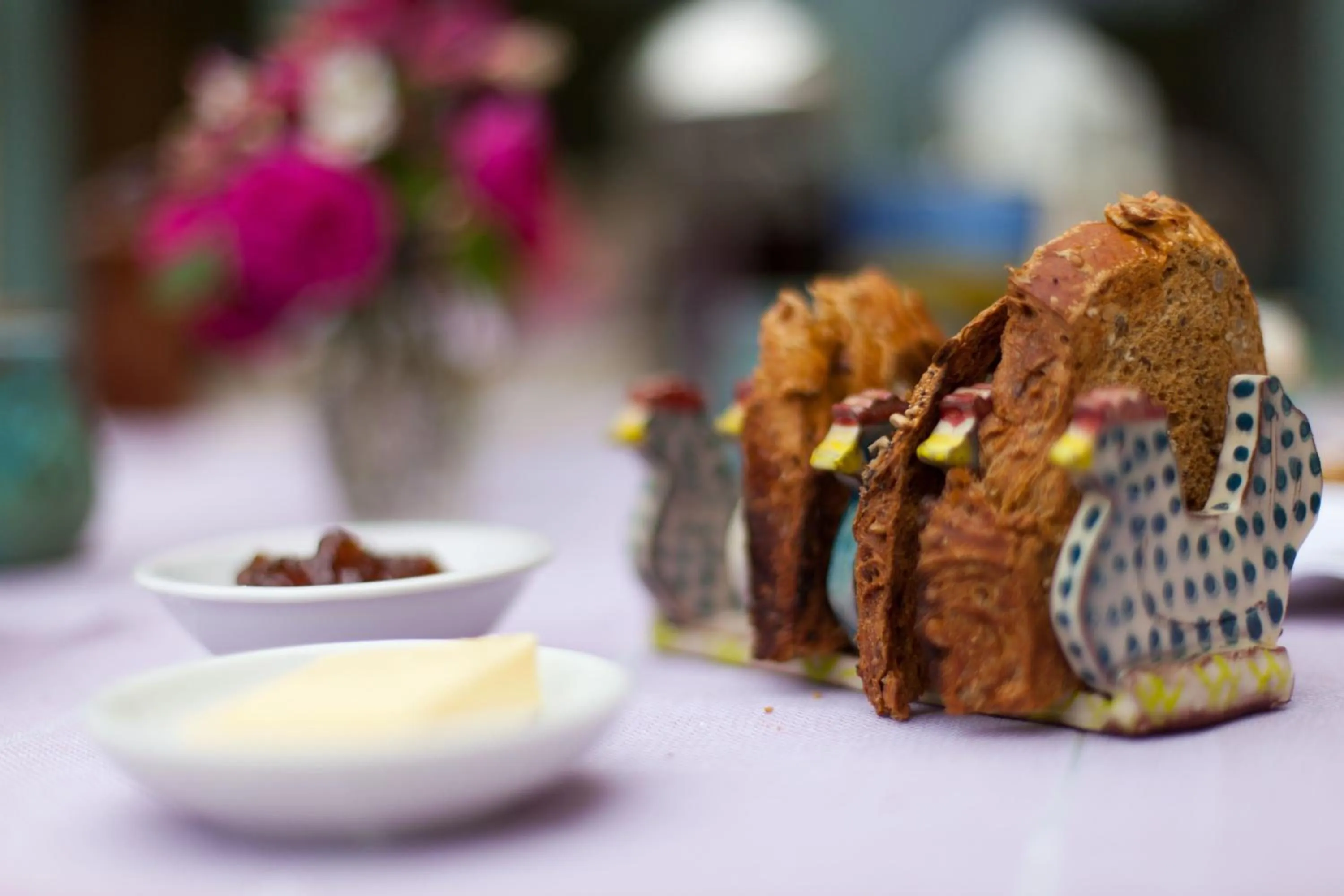 Food close-up in Glebe Farm B&B