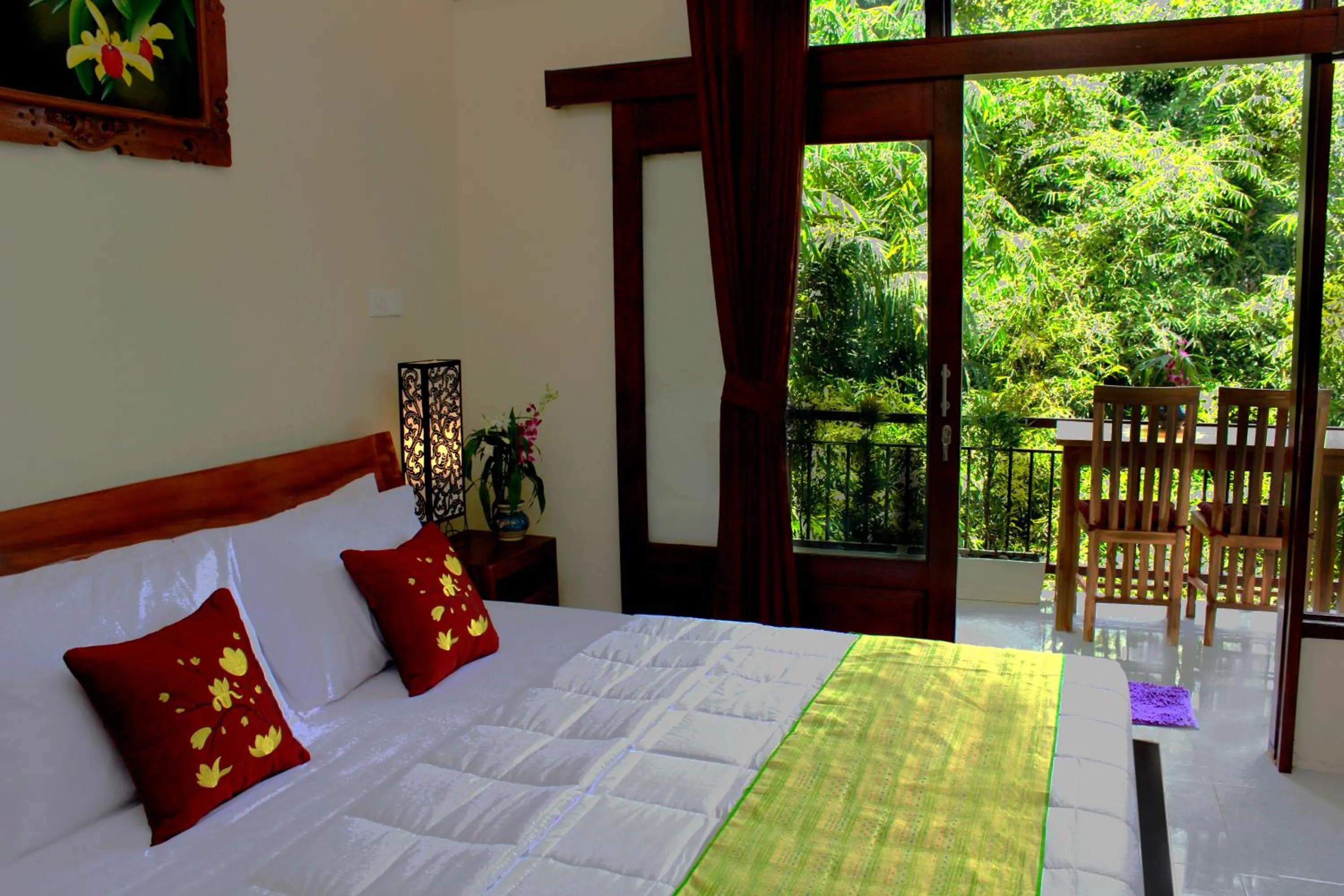 Bed in Manwarsa Guest House
