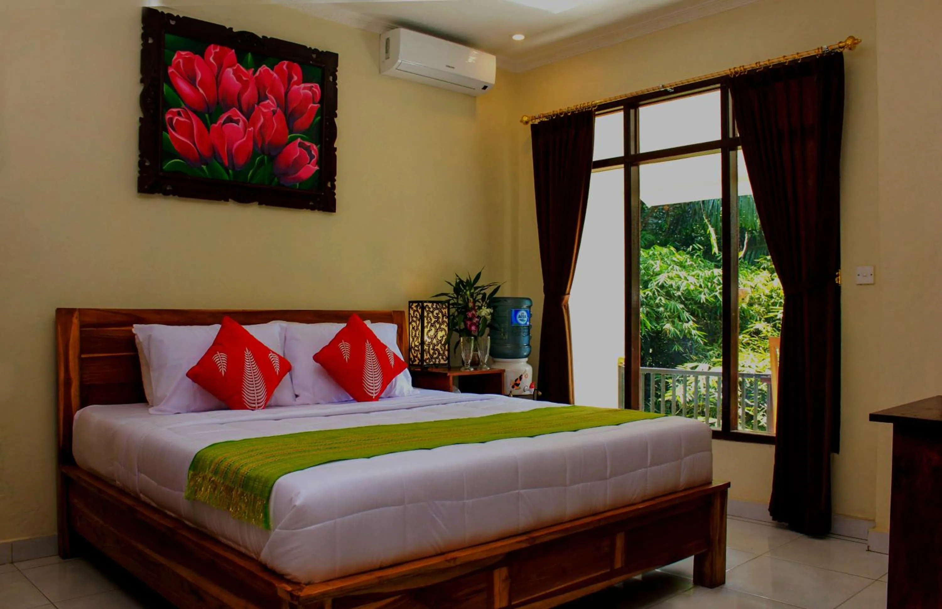 Bed in Manwarsa Guest House