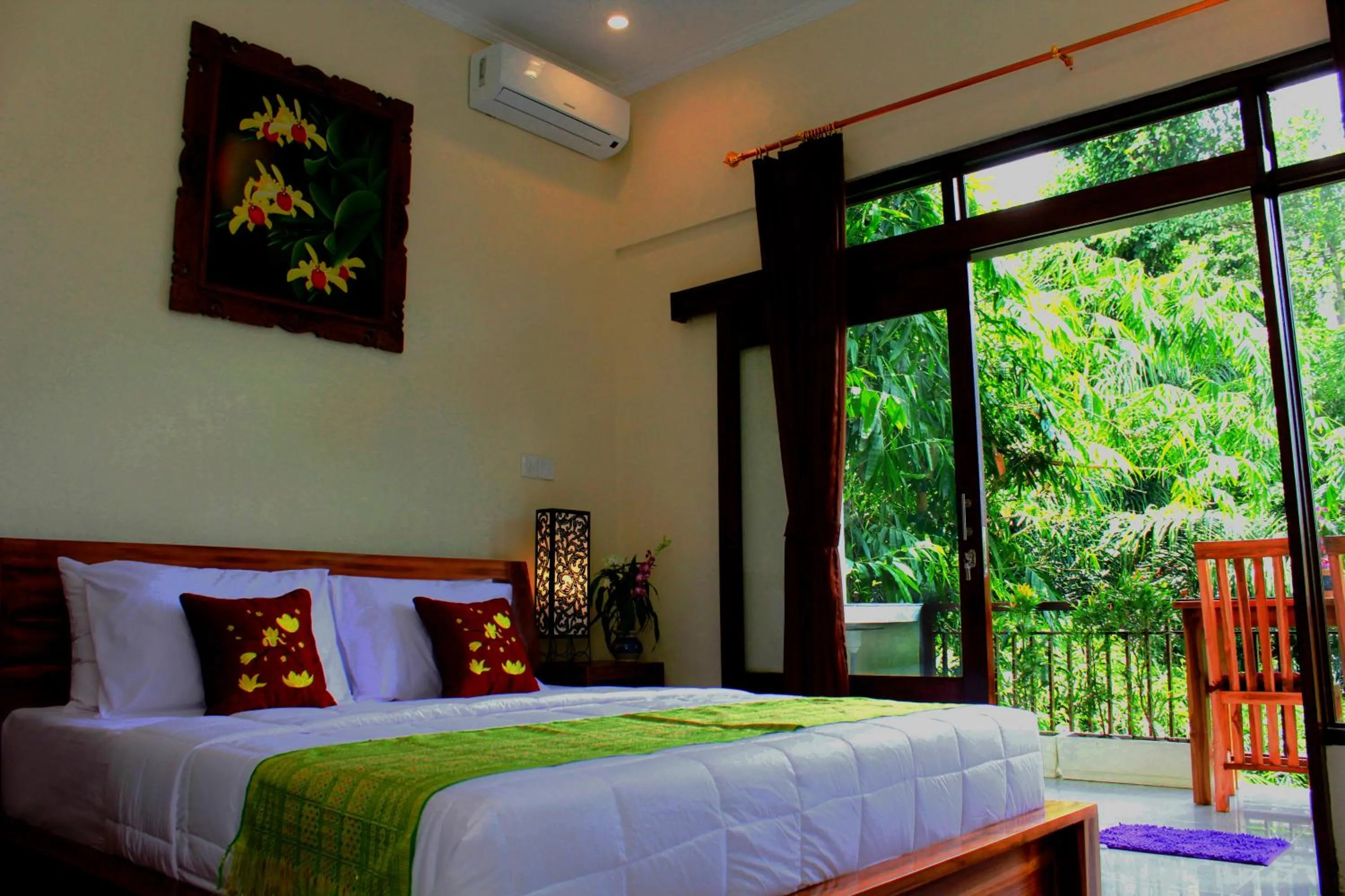 Bed in Manwarsa Guest House