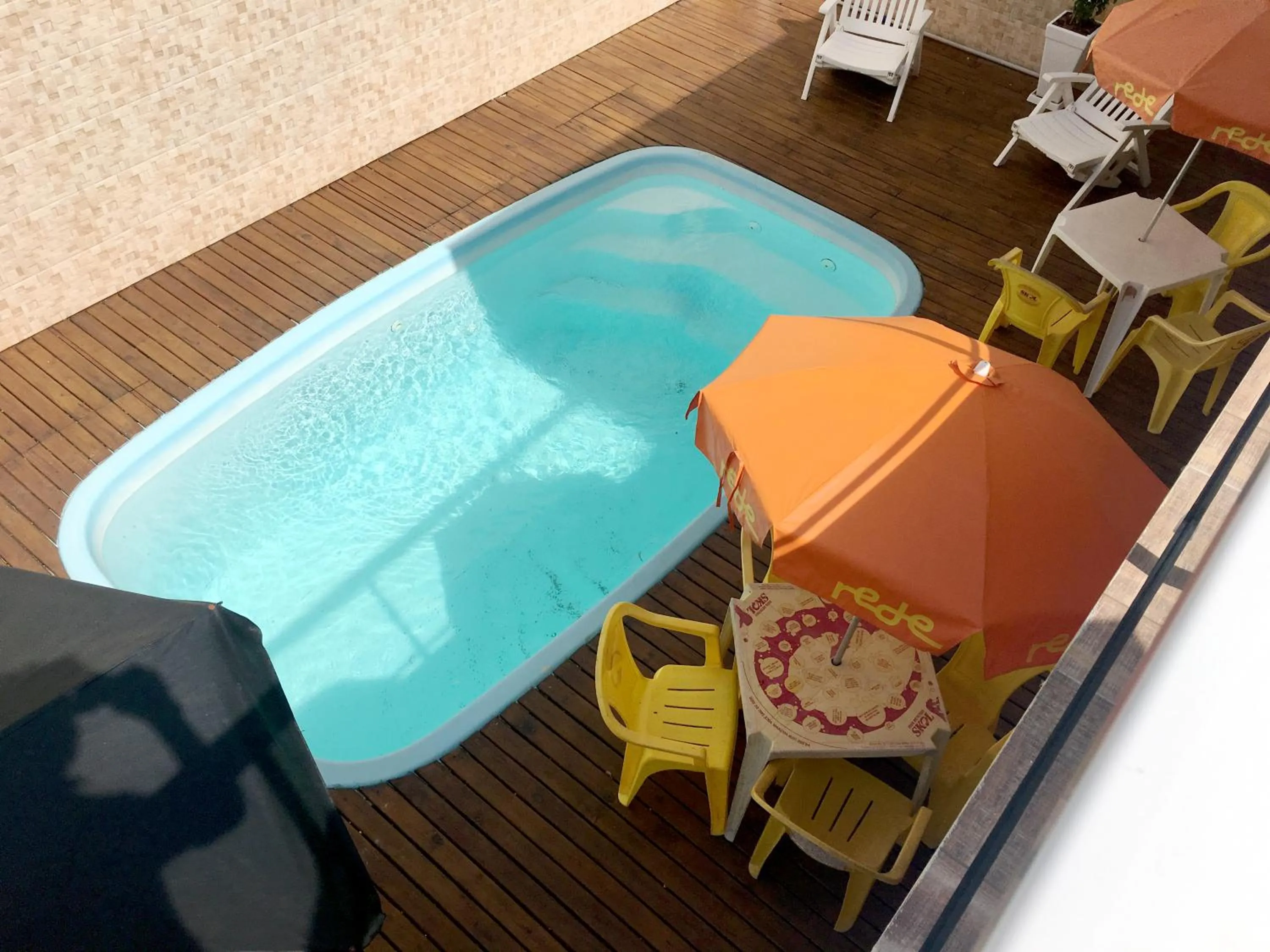 Pool view in Residencial Alecrim