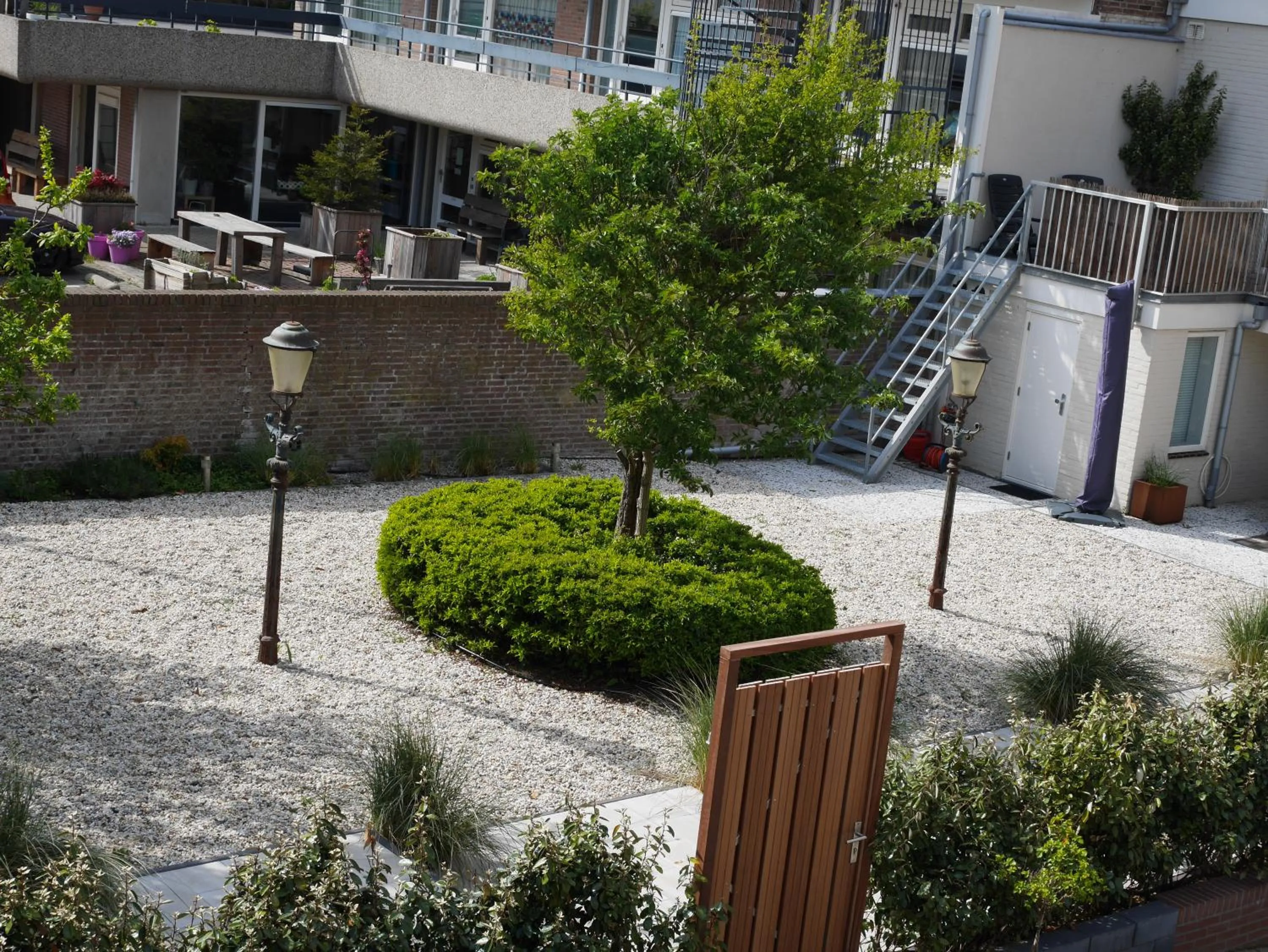 Garden view in Casa Del Cisne