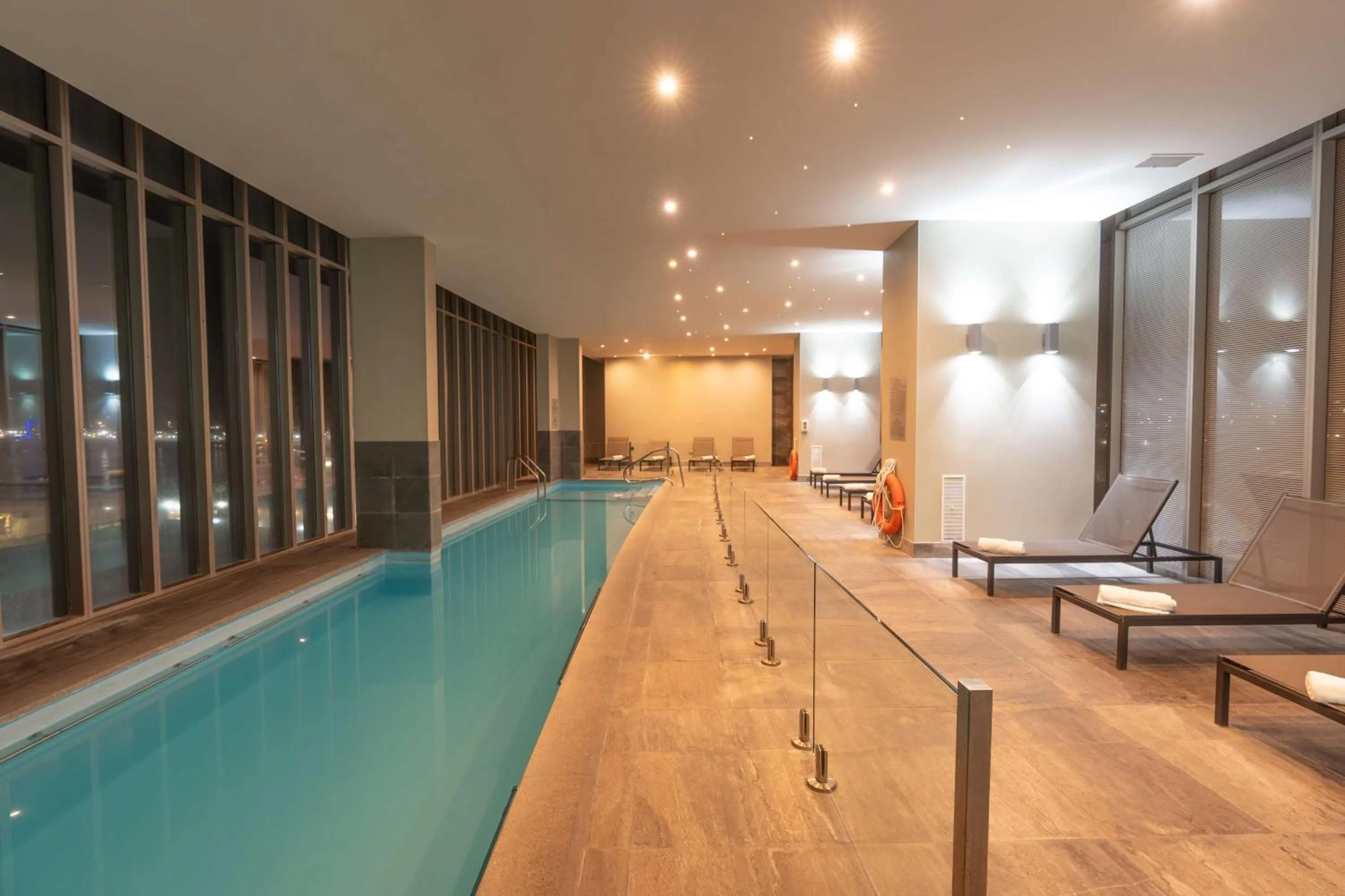 Pool view in Hilton Garden Inn Iquique