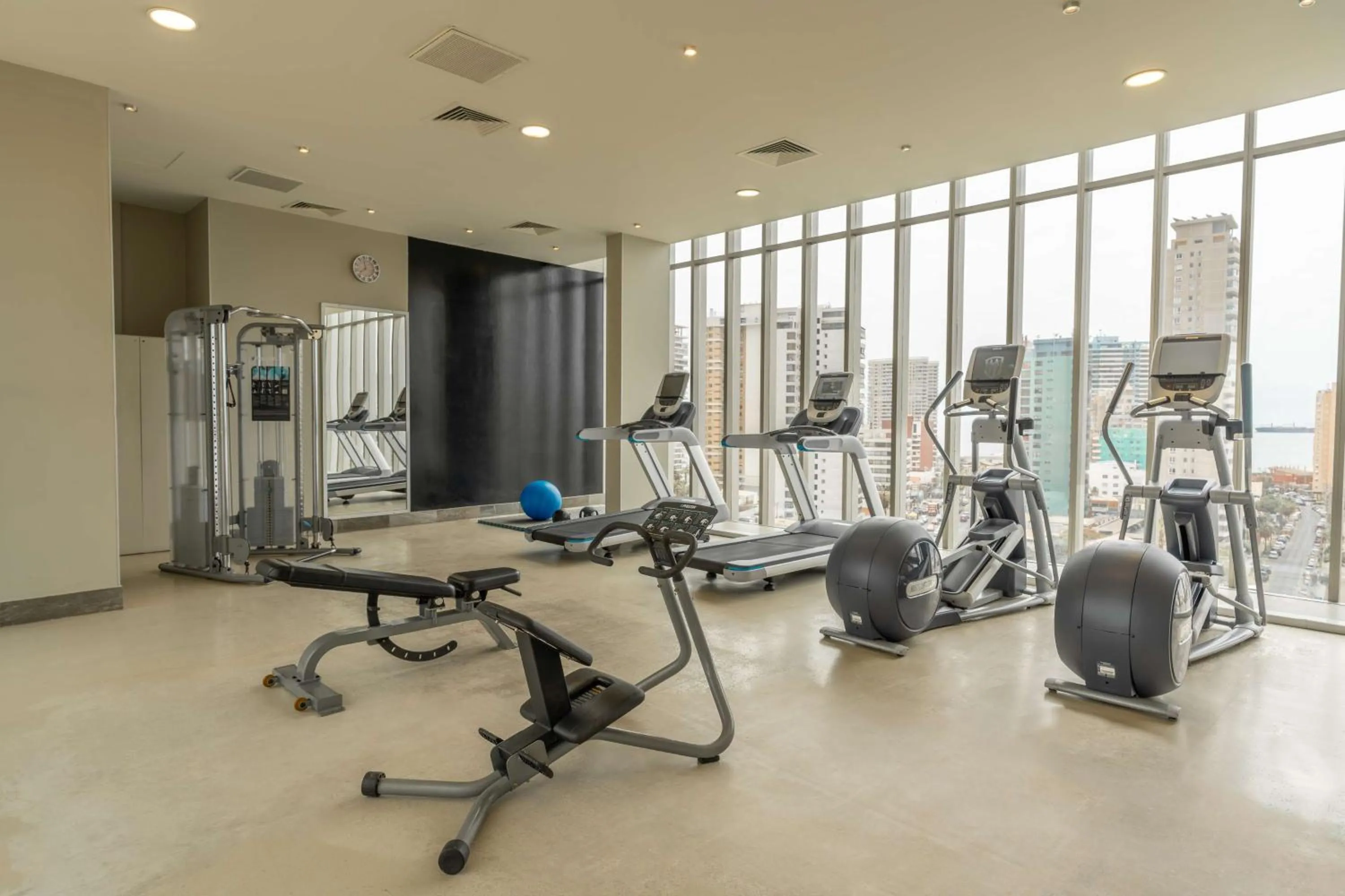 Fitness centre/facilities in Hilton Garden Inn Iquique
