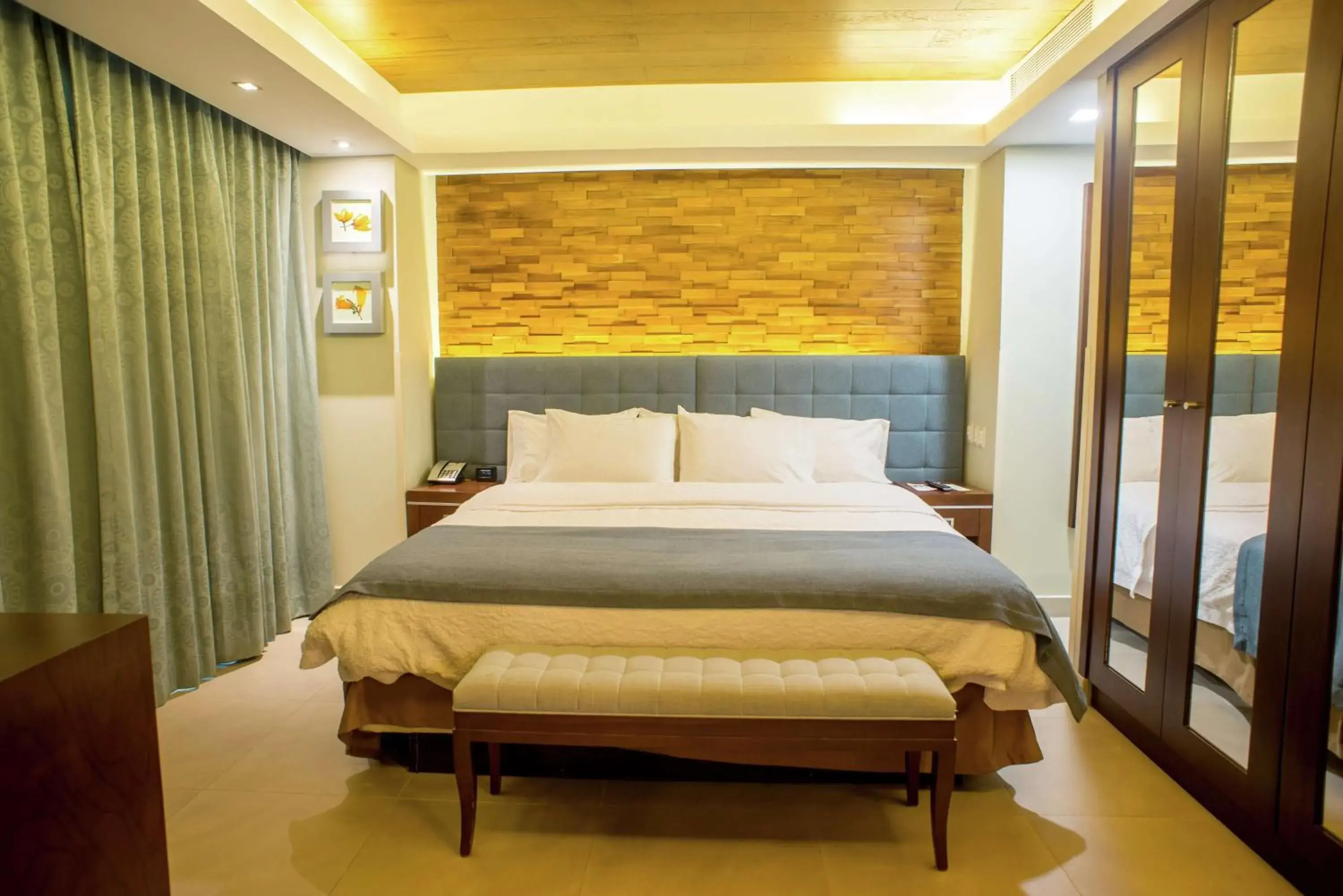 Bed in Hampton Inn by Hilton Merida Bed in Hampton Inn by Hilton Merida