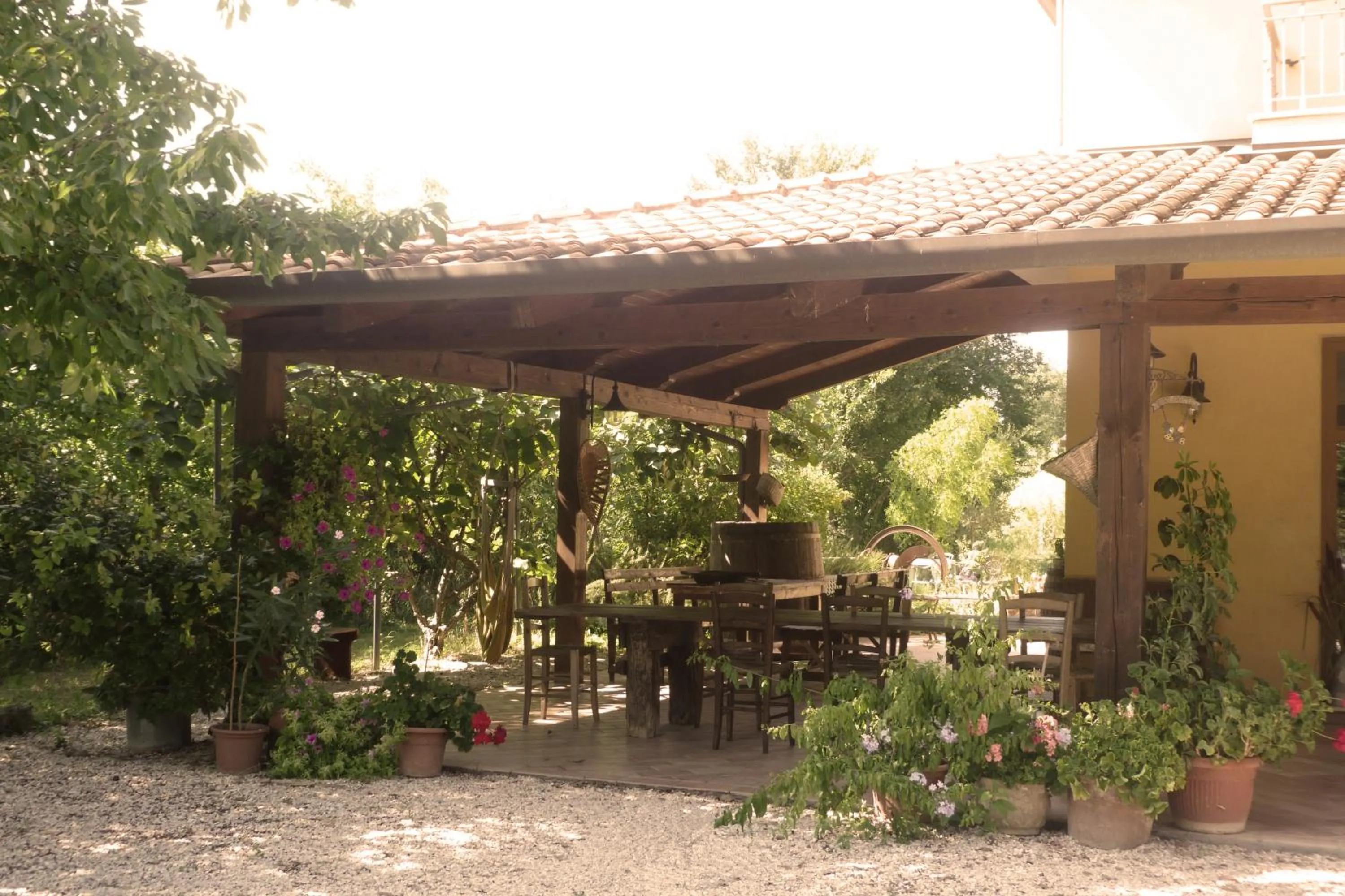Patio in Pian del Pigro