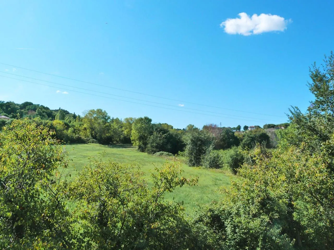 Garden view in Pian del Pigro