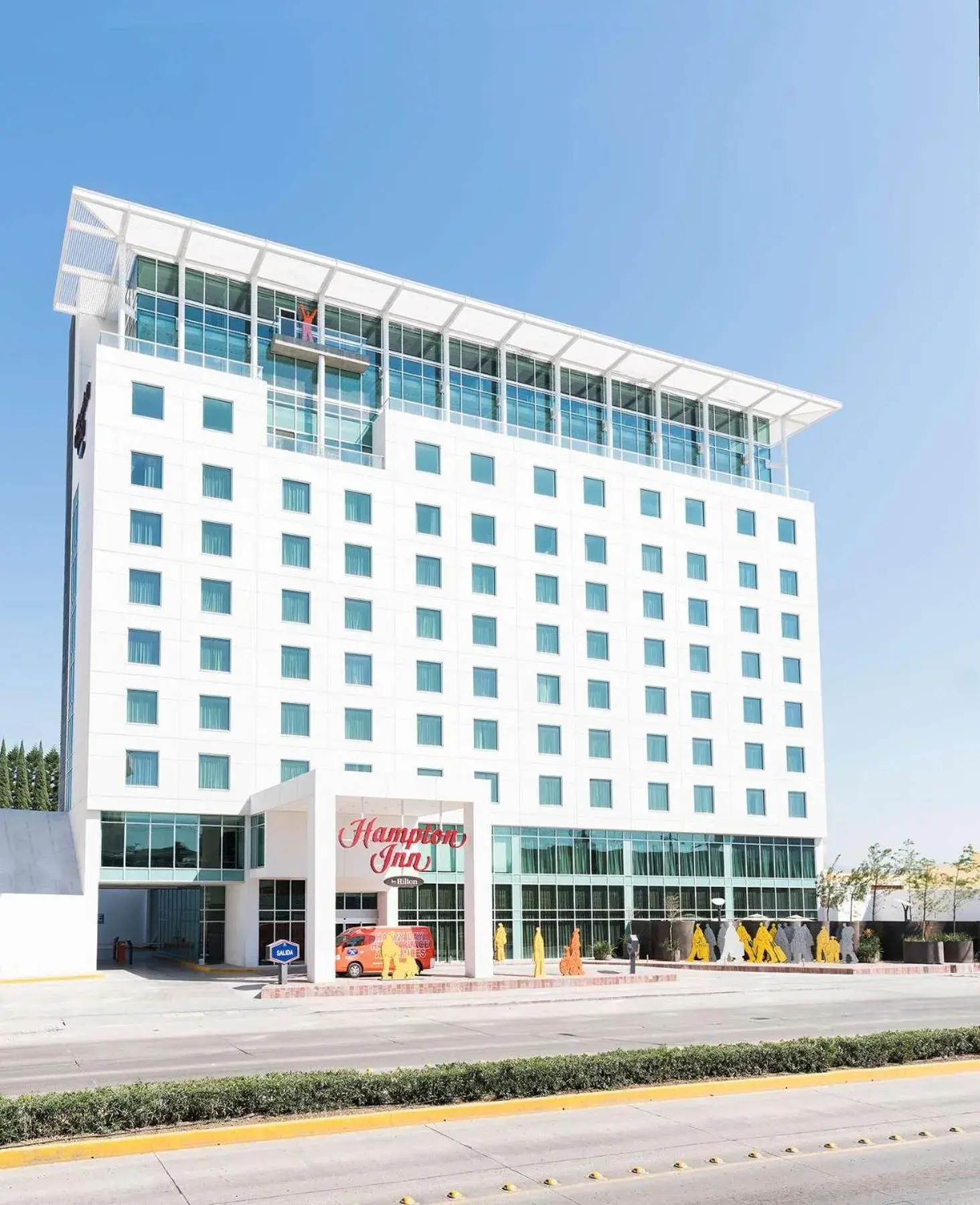 Property building in Hampton Inn by Hilton Leon Property building in Hampton Inn by Hilton Leon