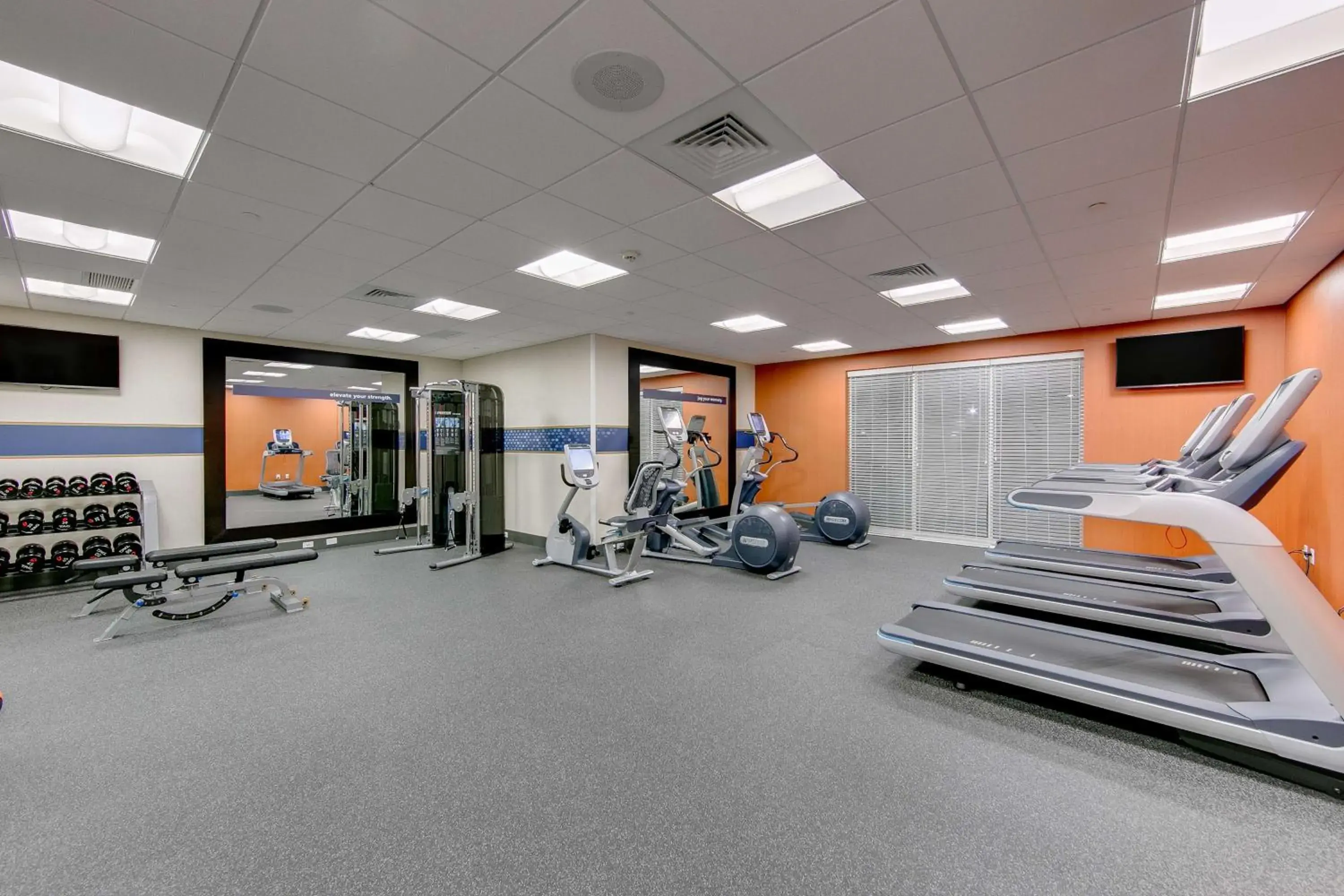 Fitness centre/facilities in Hampton Inn & Suites North Houston Spring Fitness centre/facilities in Hampton Inn & Suites North Houston Spring