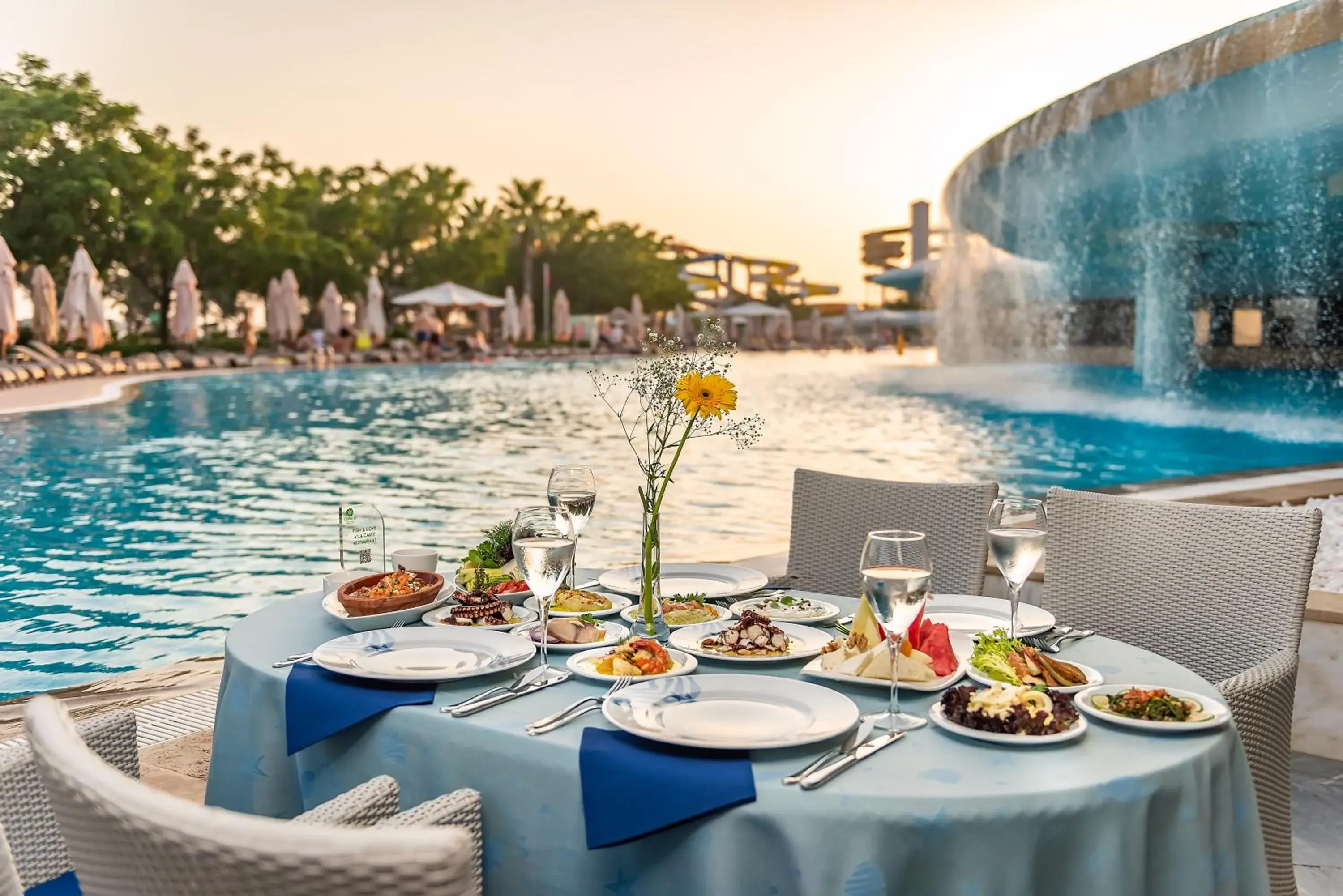 Food, Swimming Pool in Cornelia Diamond Golf Resort & Spa