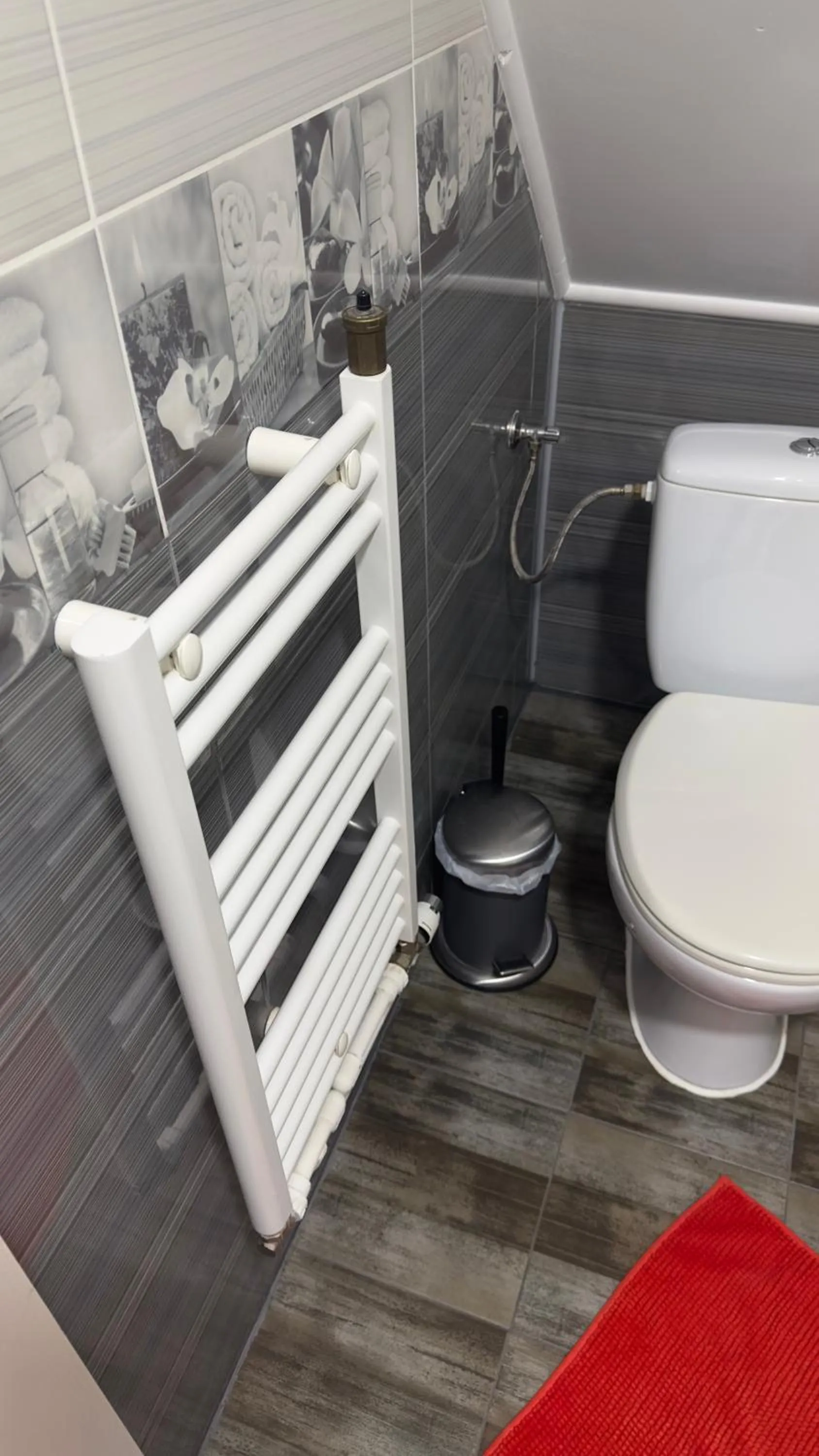 Bathroom in Pensiunea Bergwald Rasnov Brasov by BuySellRent