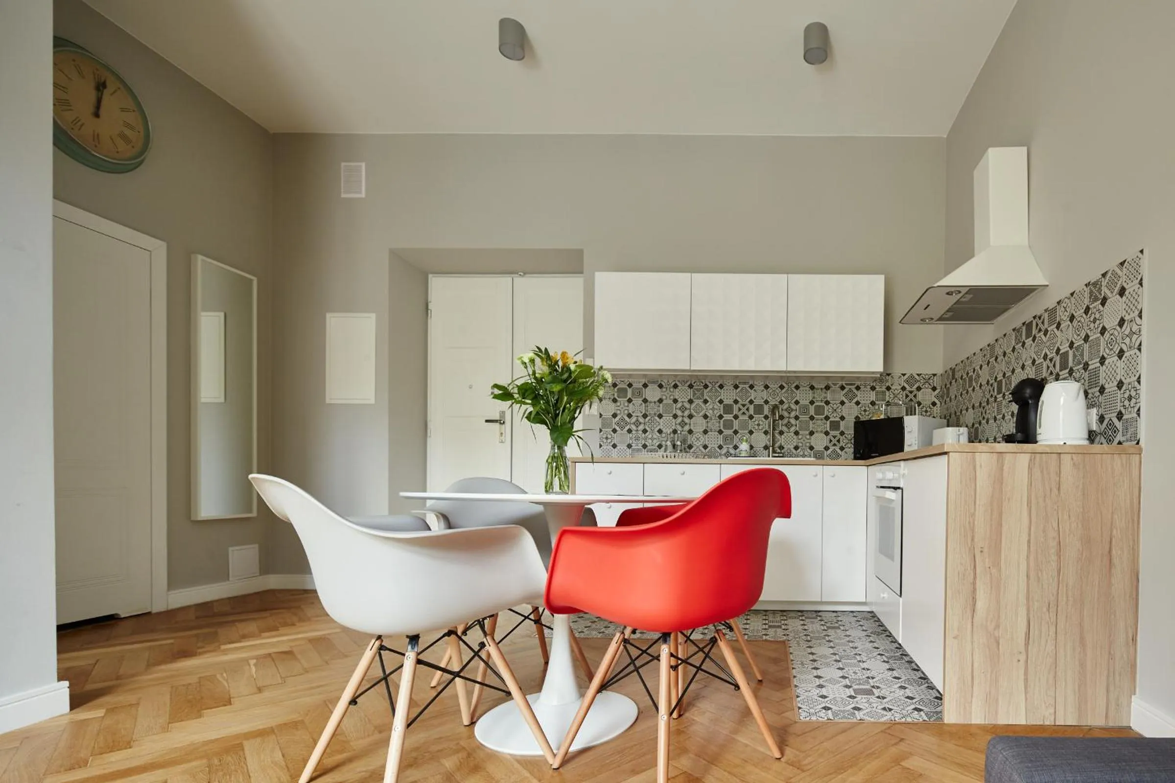 Kitchen or kitchenette in PlayRoom Aparthotel