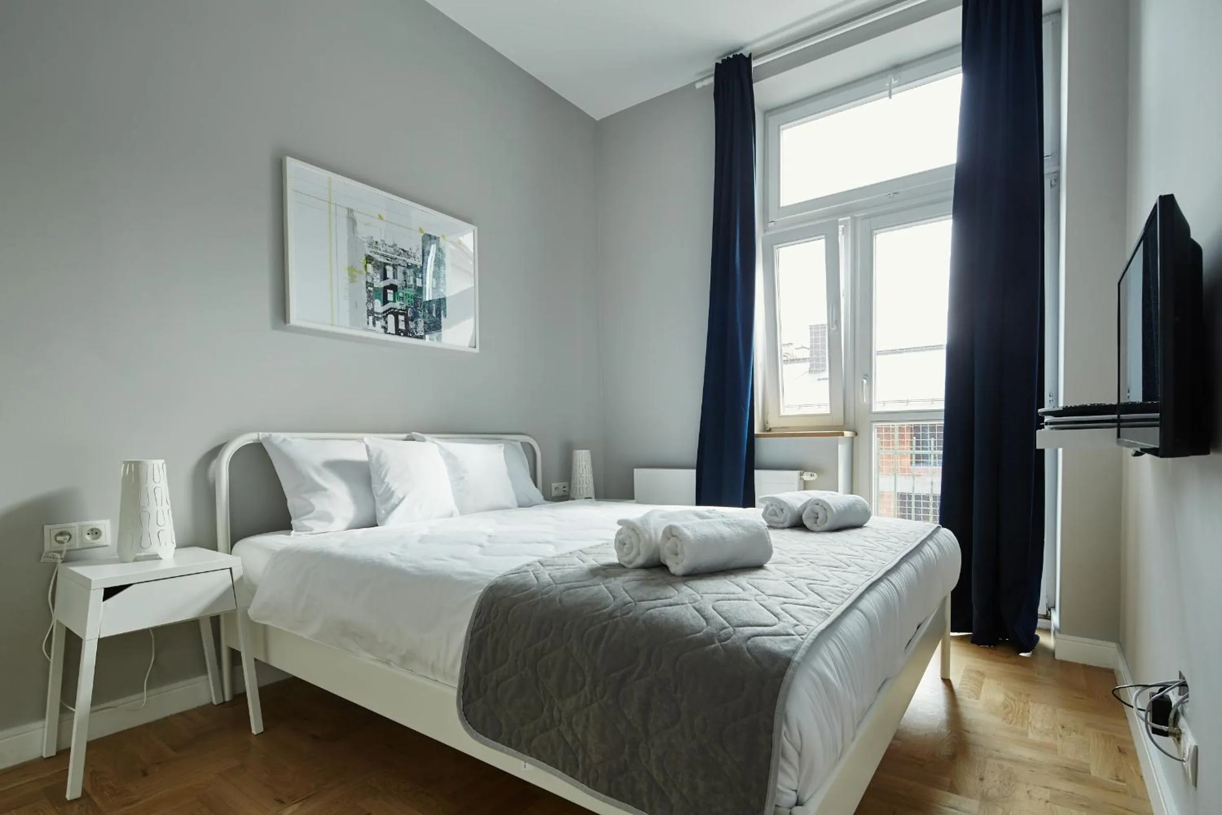 Balcony/Terrace, Bed in PlayRoom Aparthotel