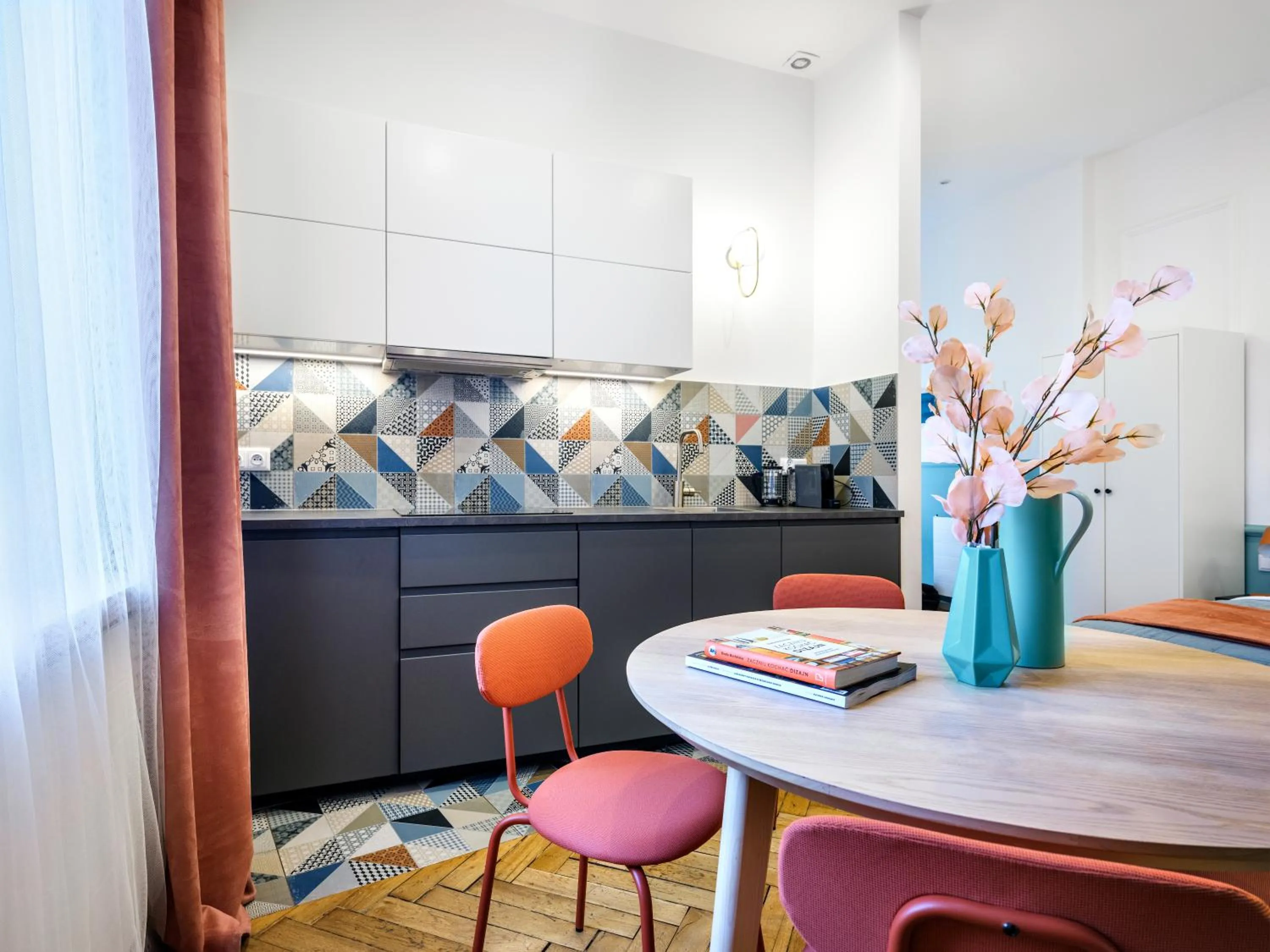 Kitchen or kitchenette in PlayRoom Aparthotel