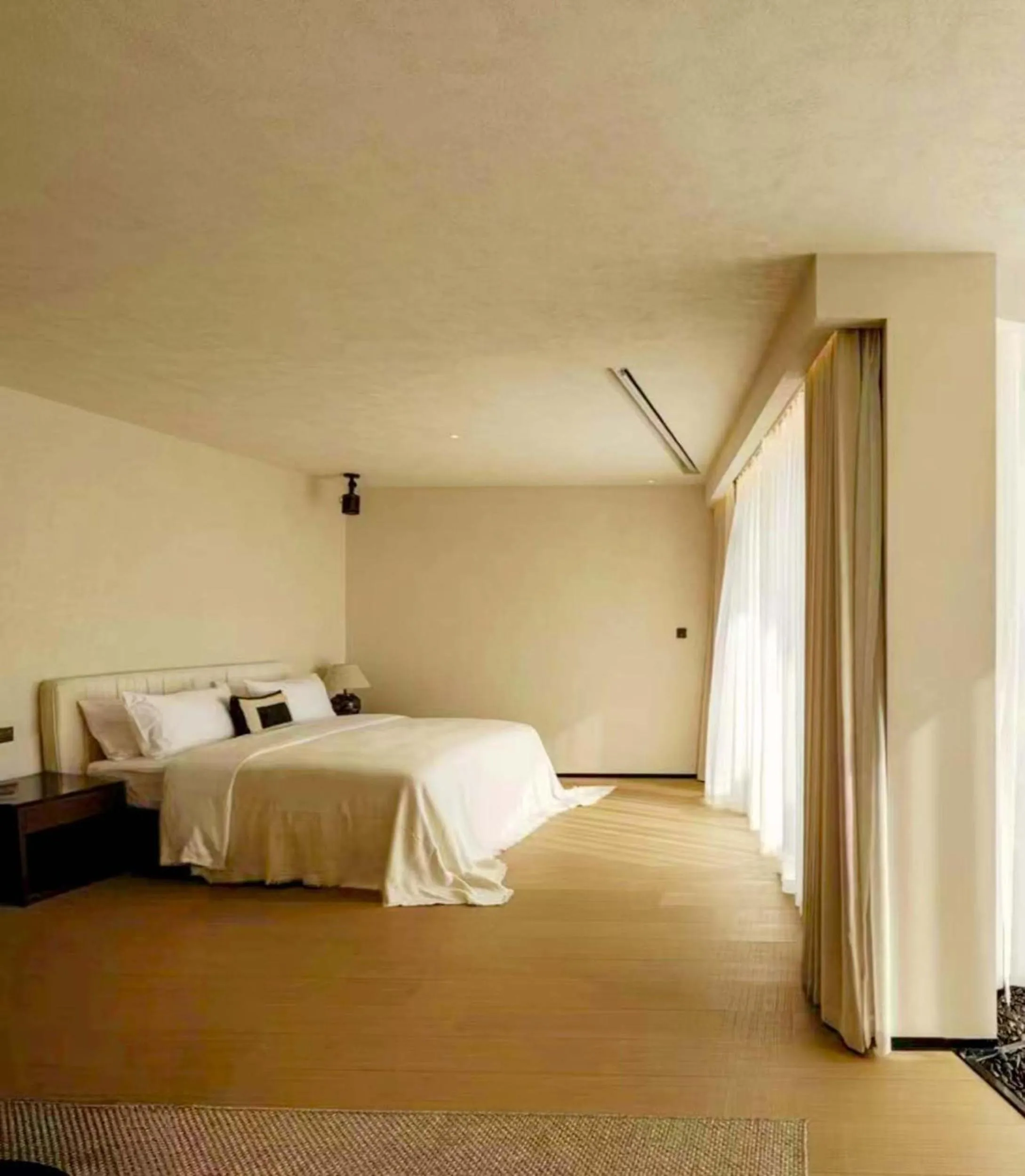 Bed in YS Seaview Hotel