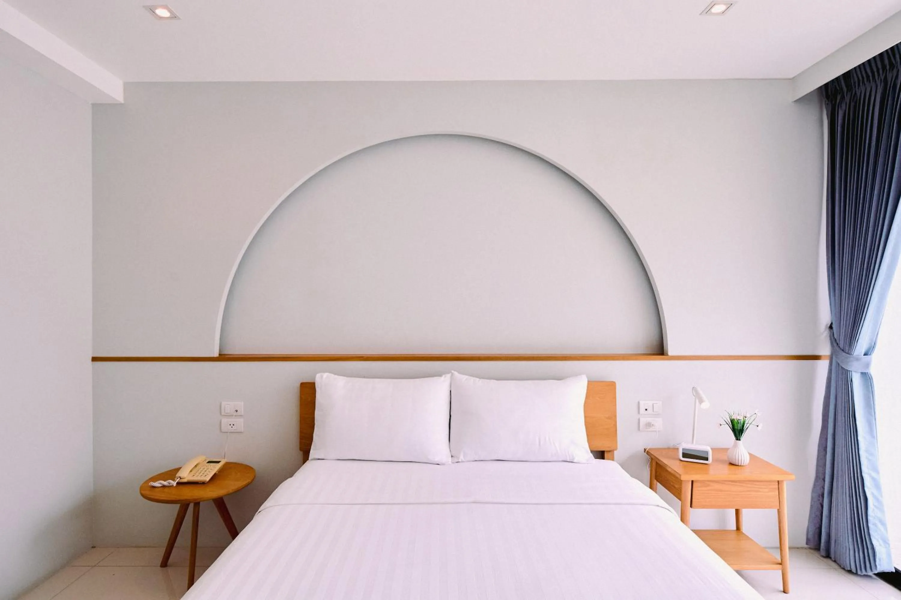 Bed in Go2bed Pattaya Hotel