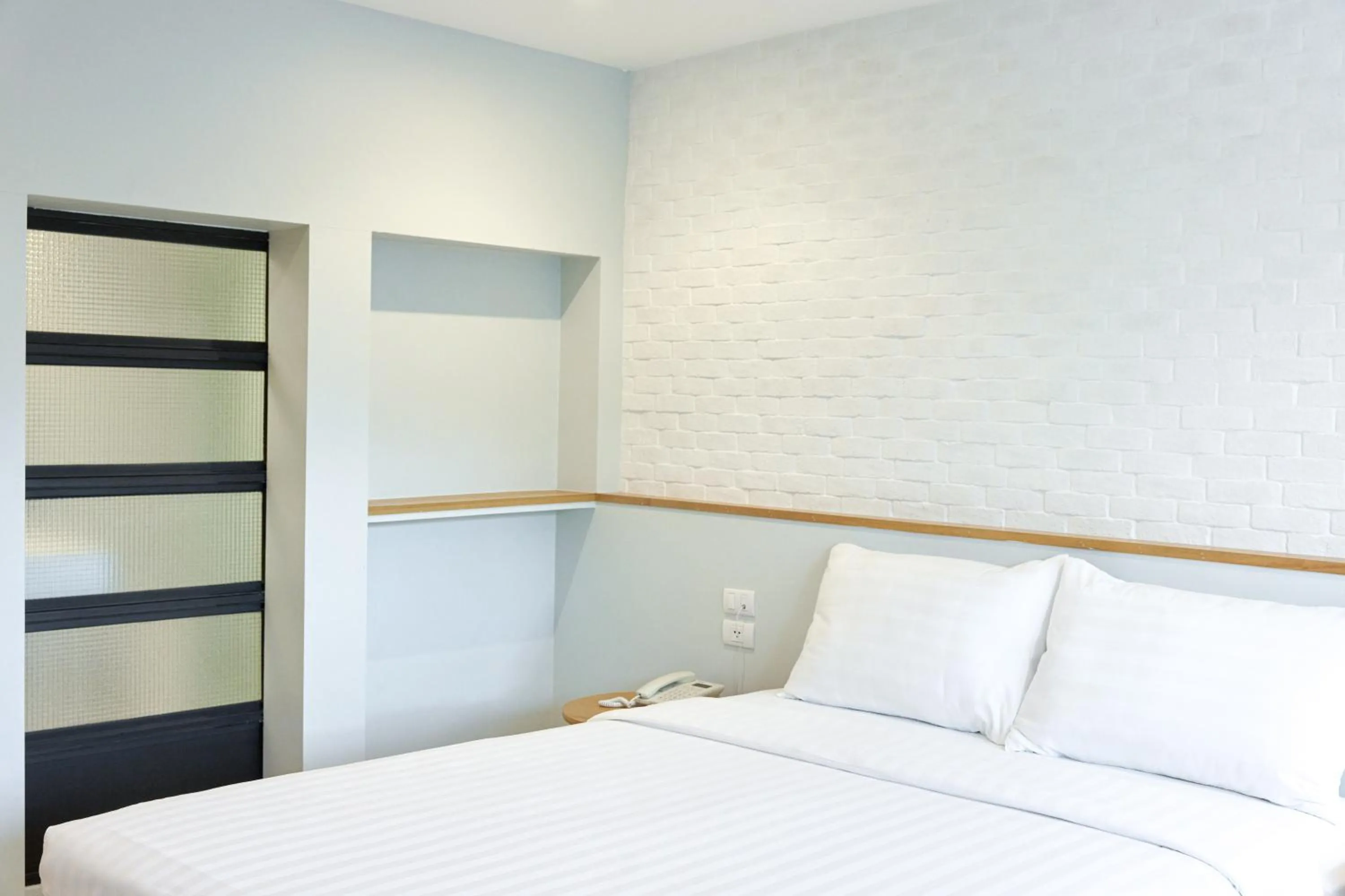 Bed in Go2bed Pattaya Hotel