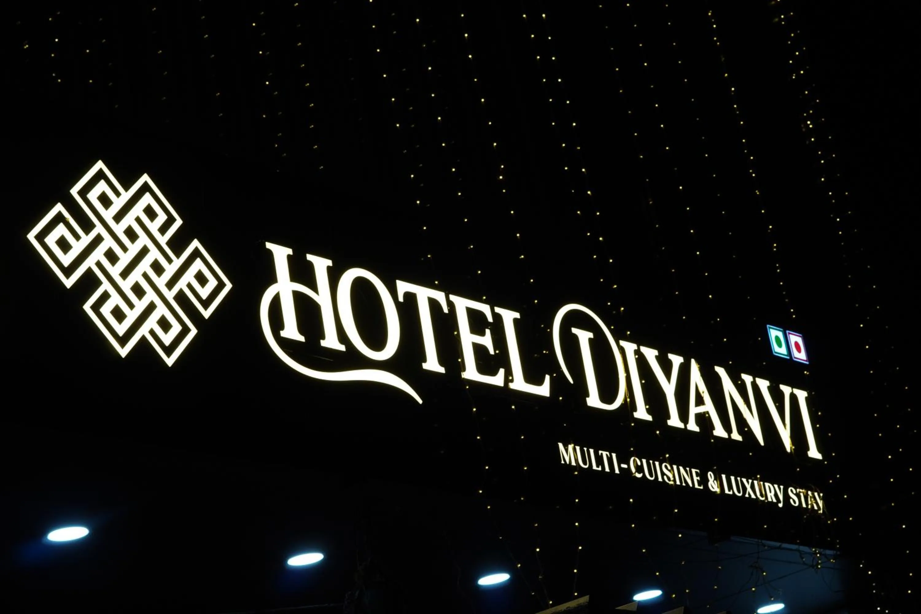 Property logo or sign in Hotel Diyanvi