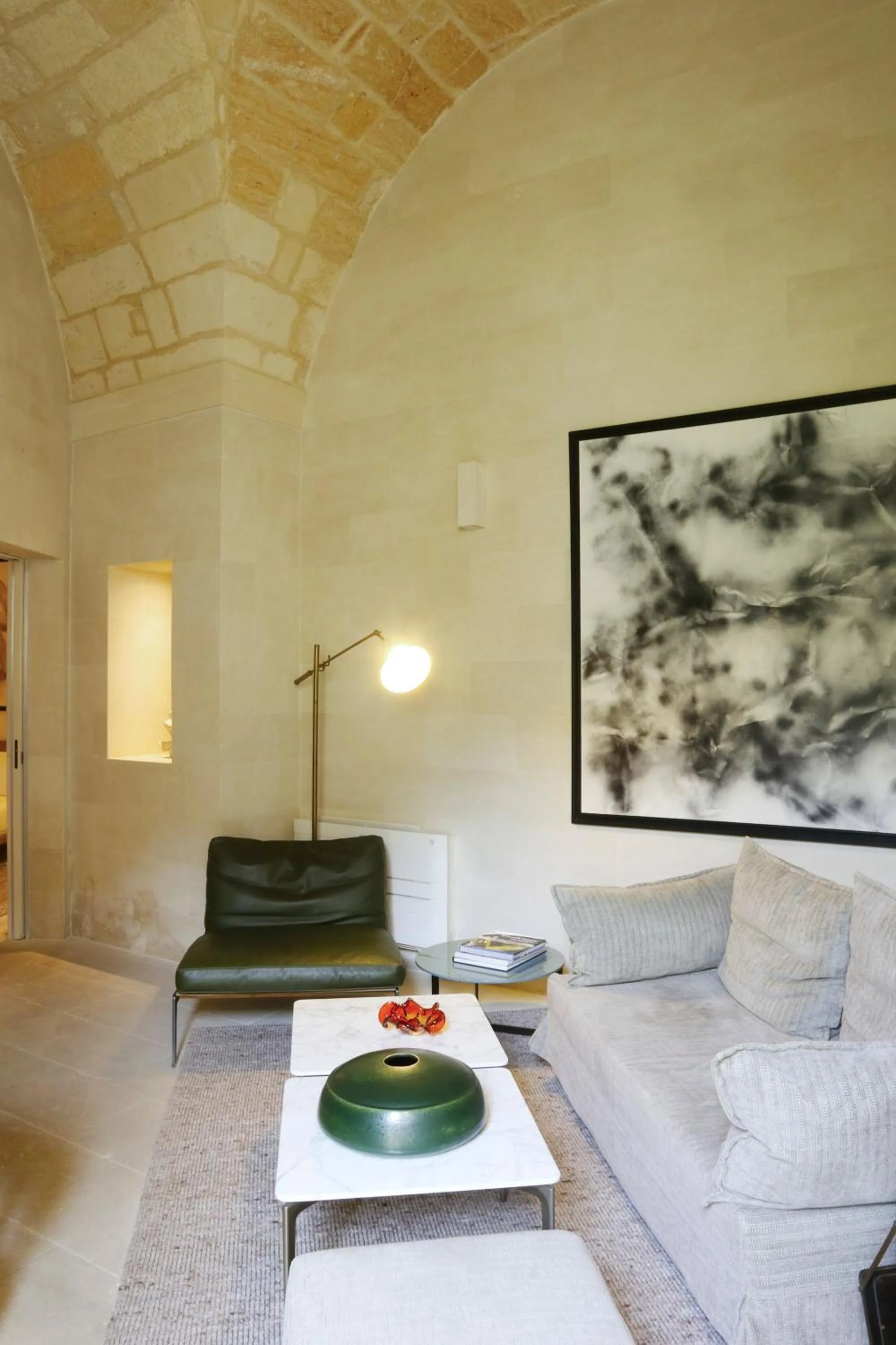 Living room in La Fiermontina Luxury Home Hotel