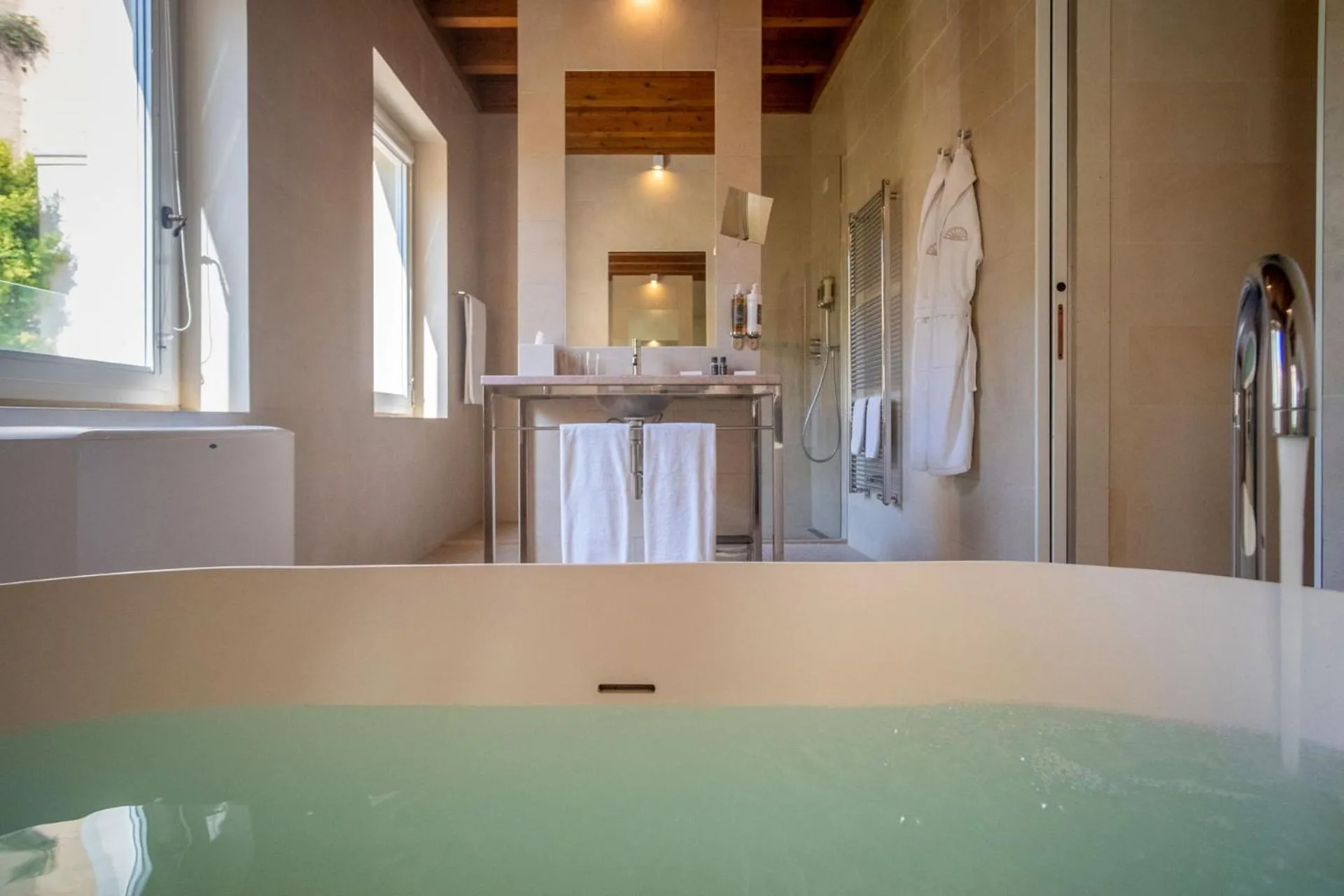 Bathroom in La Fiermontina Luxury Home Hotel