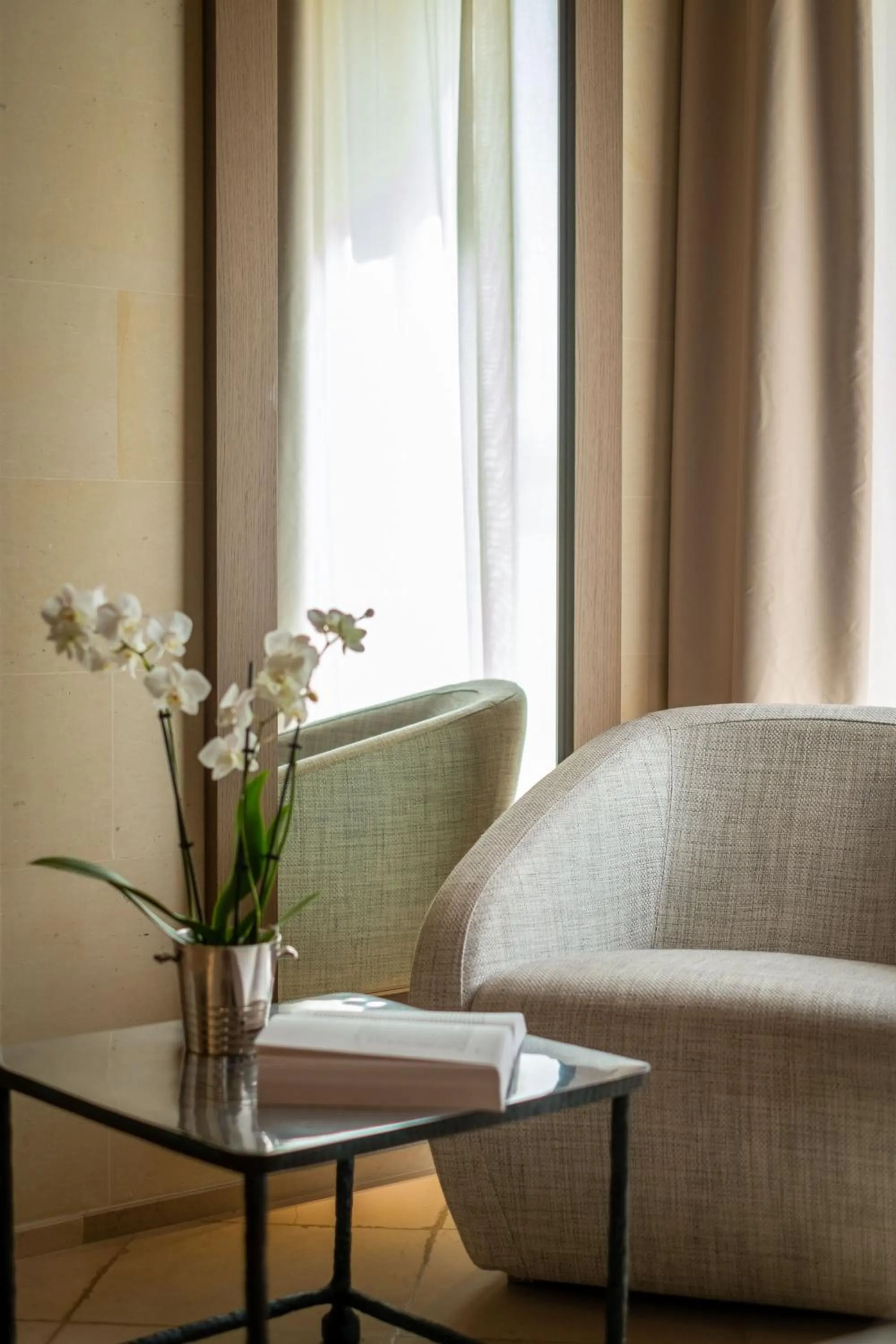 Seating area in La Fiermontina Luxury Home Hotel