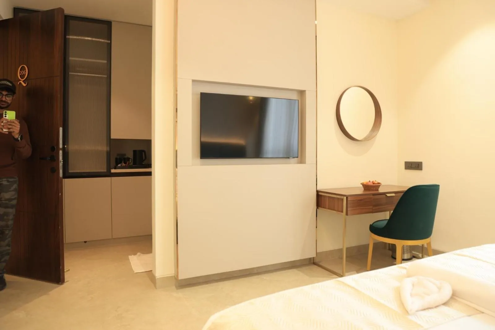 Bed in Quad Hotels Hyderabad