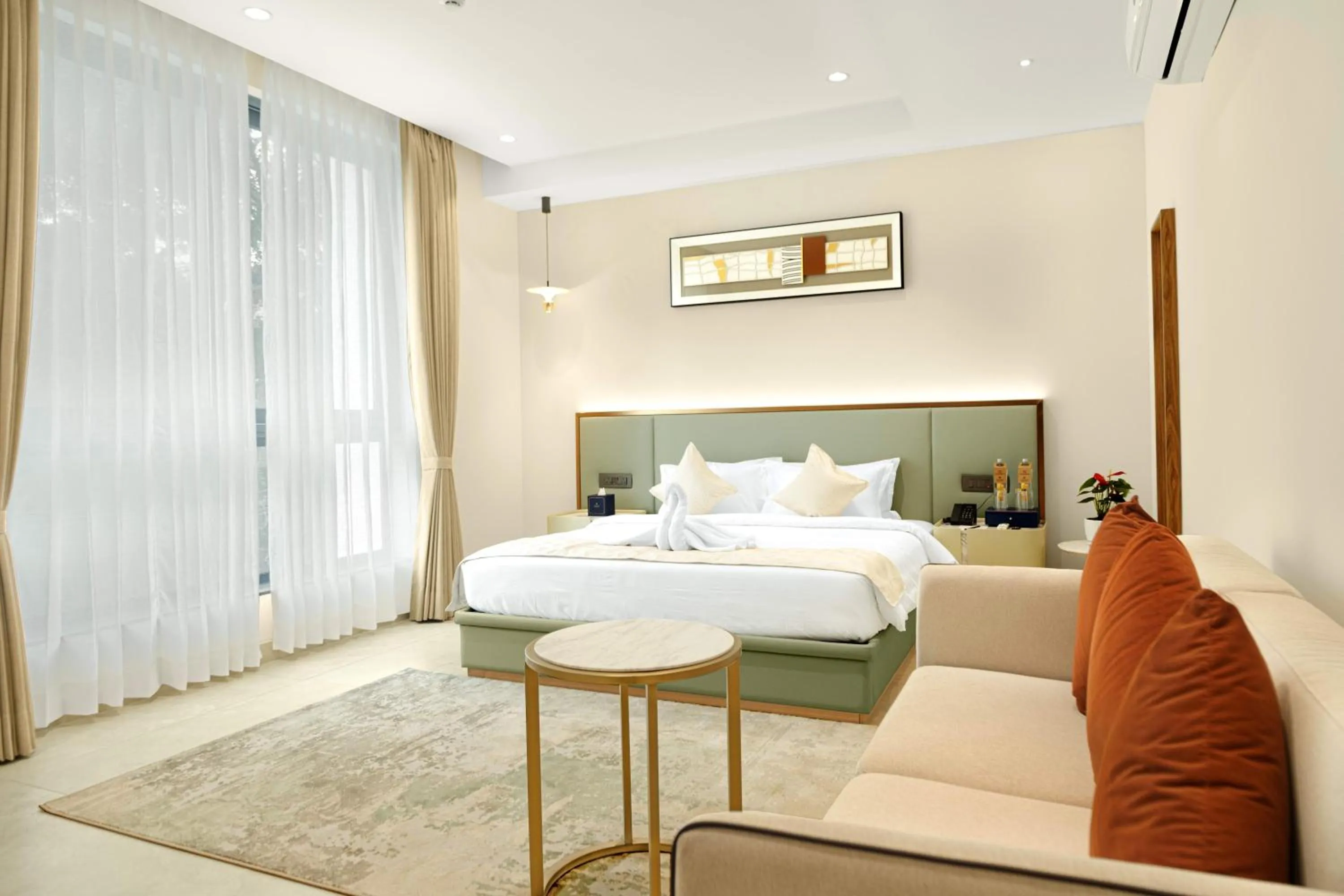 Bed in Quad Hotels Hyderabad