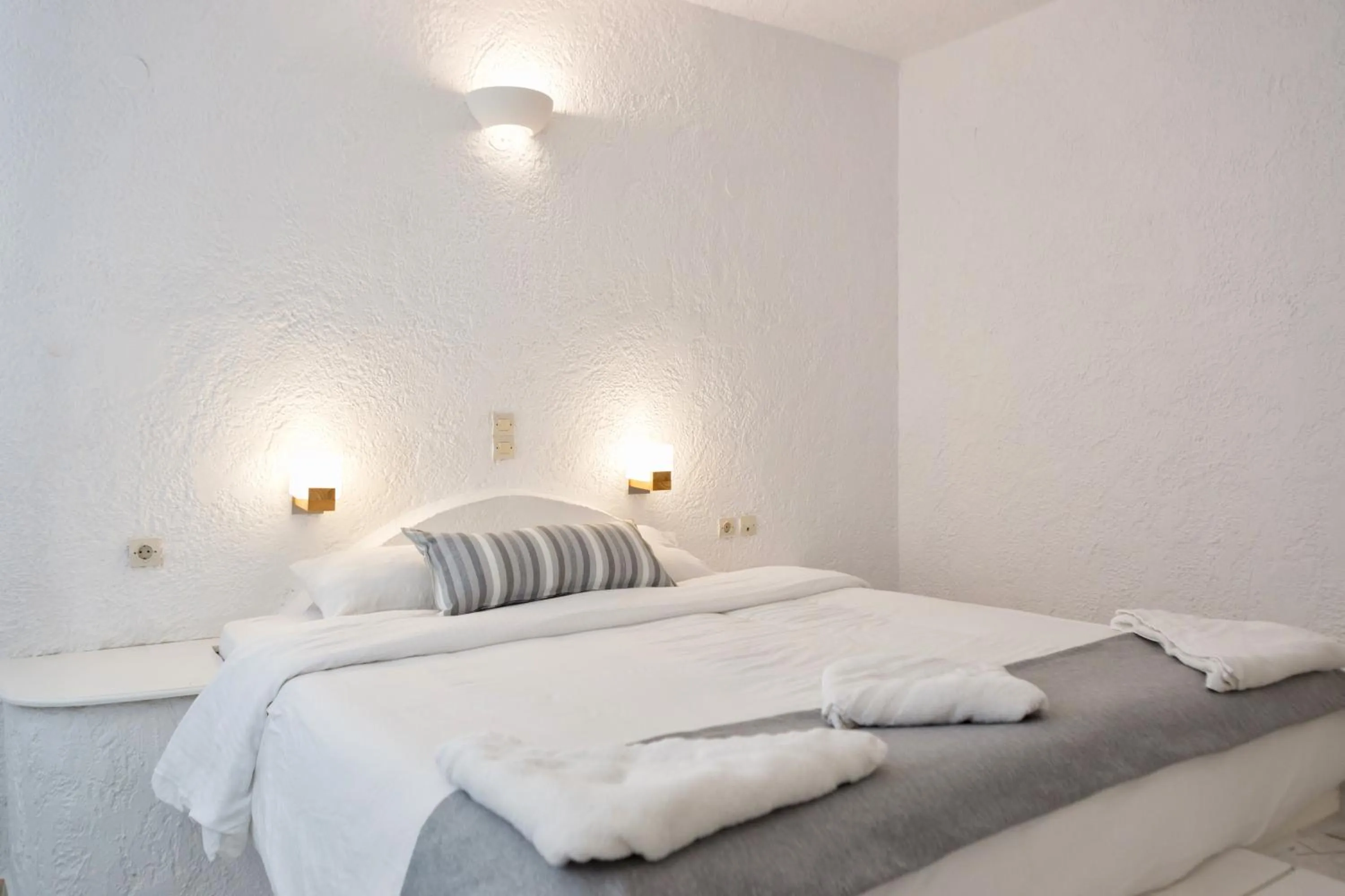 Bedroom in Artemis Suites