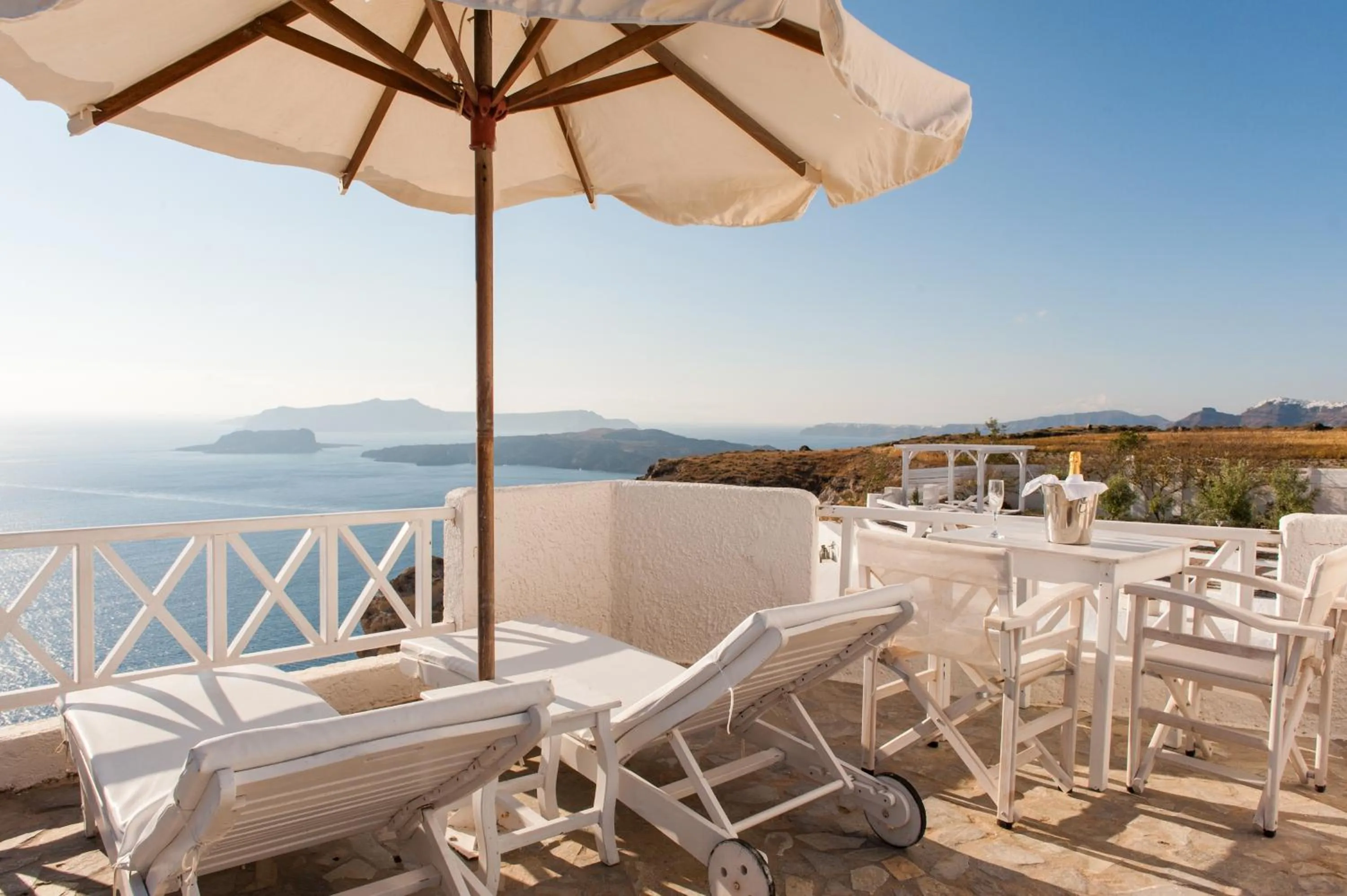 View (from property/room) in Artemis Suites