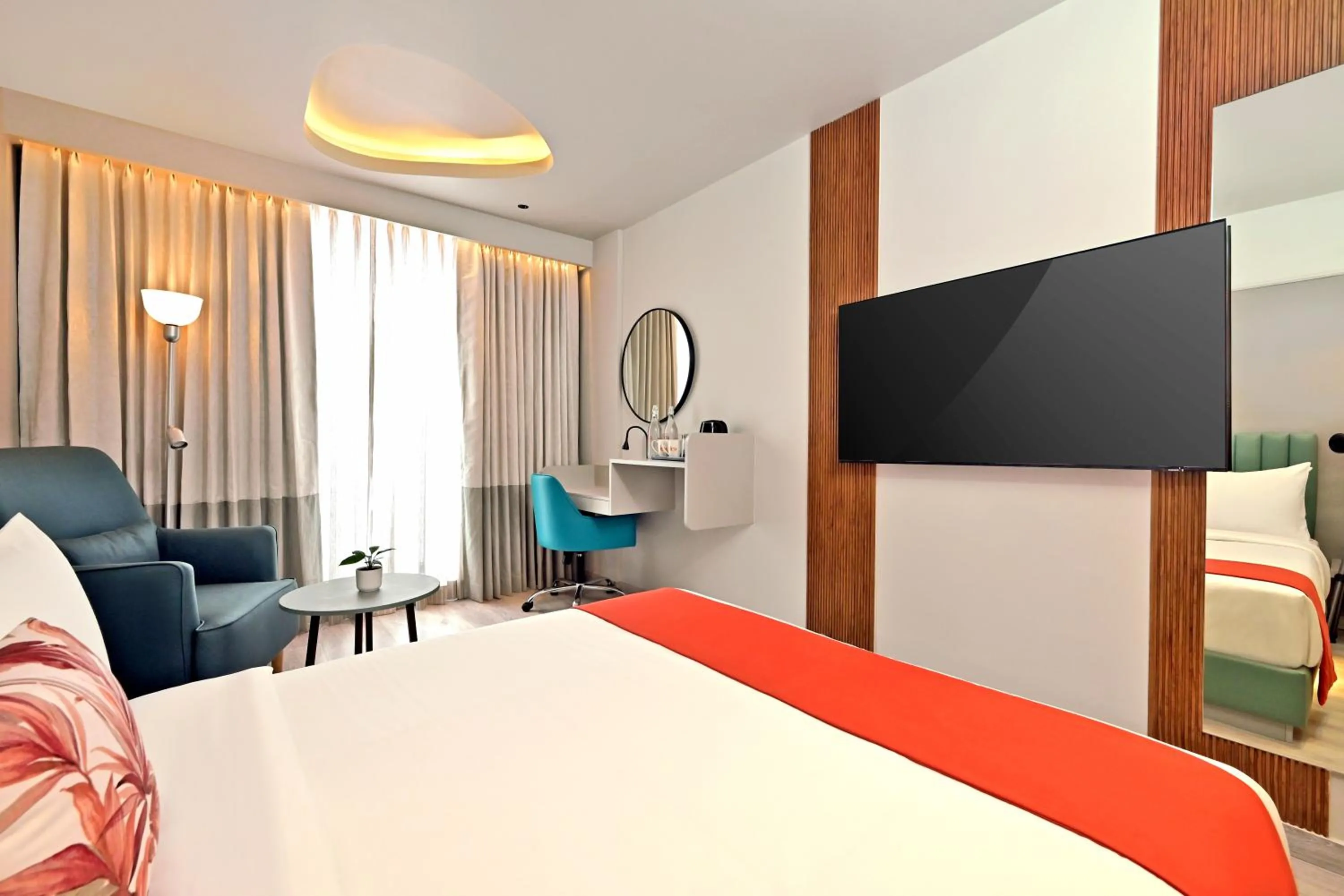 Bed in Ira by Orchid Hyderabad Hitech City Mindspace IT Park