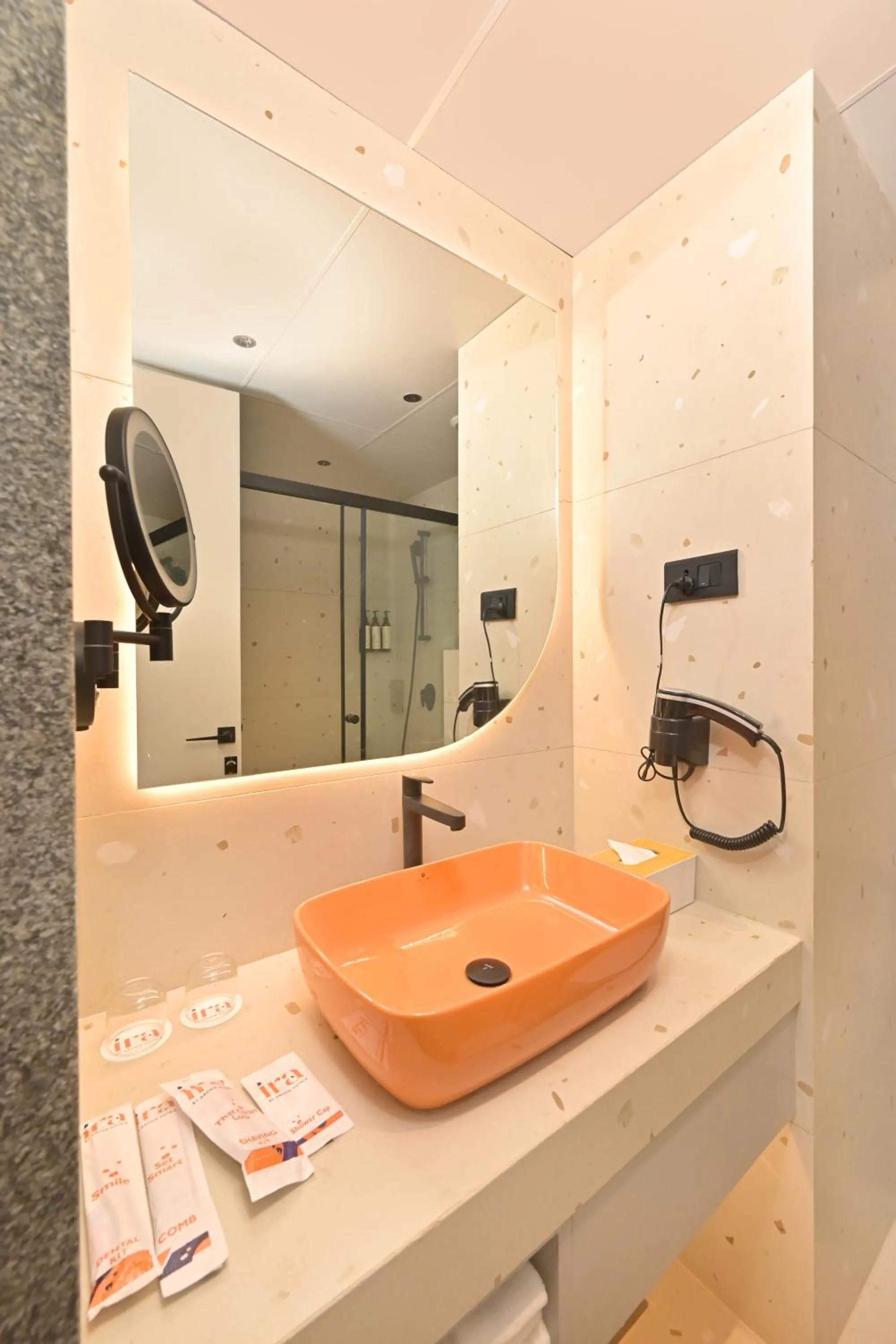 Bathroom in Ira by Orchid Hyderabad Hitech City Mindspace IT Park