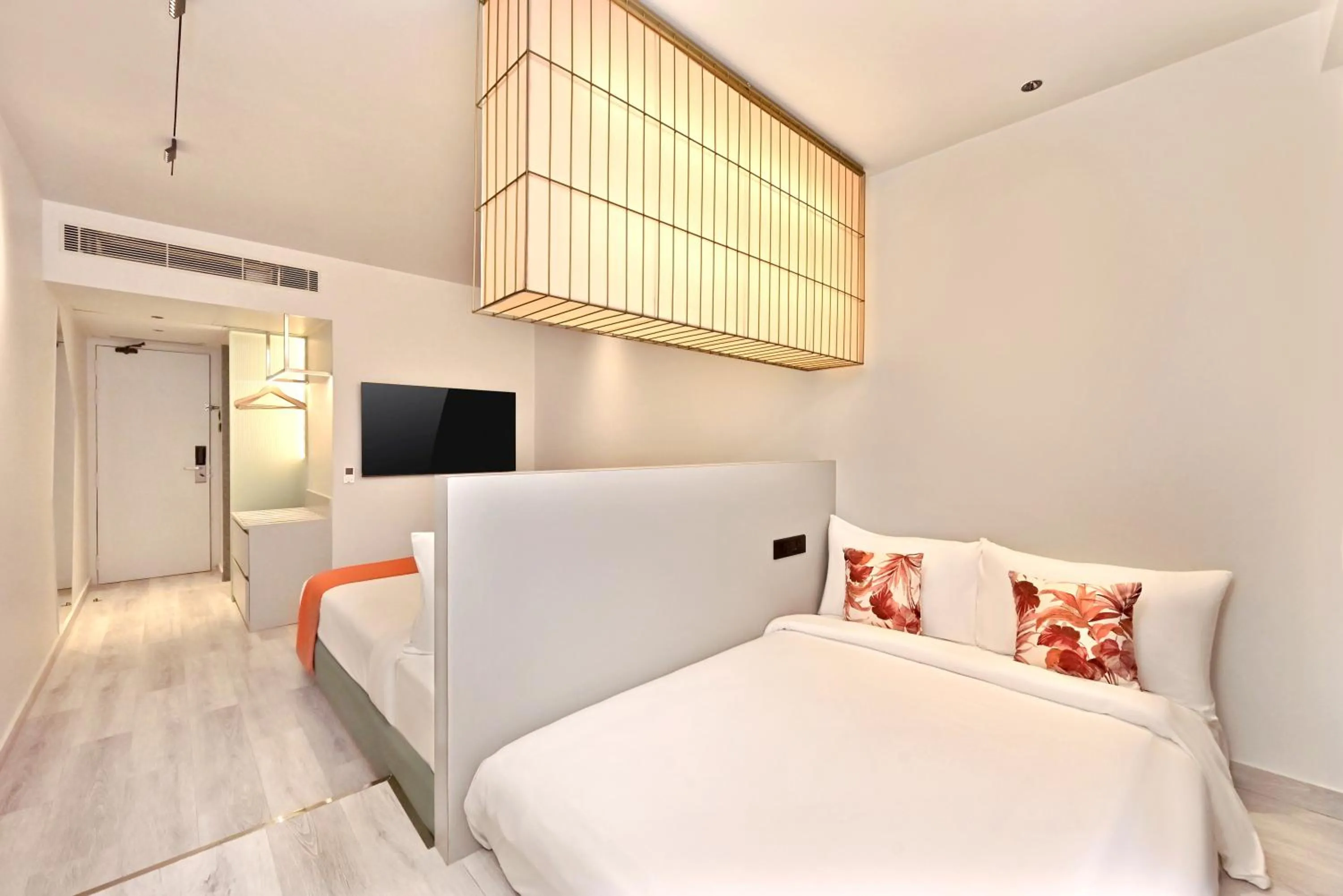 Bed in Ira by Orchid Hyderabad Hitech City Mindspace IT Park