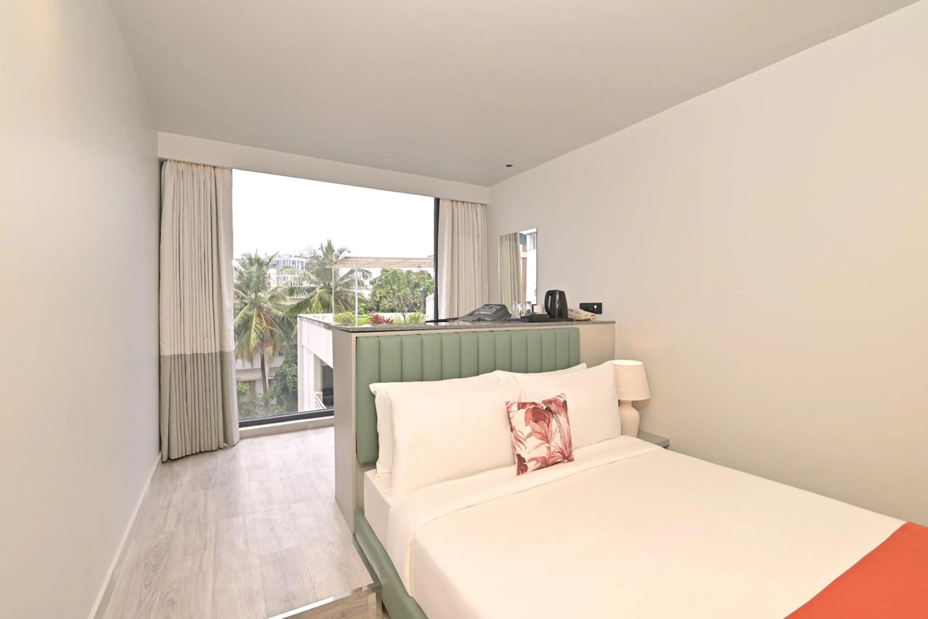 Bed in Ira by Orchid Hyderabad Hitech City Mindspace IT Park