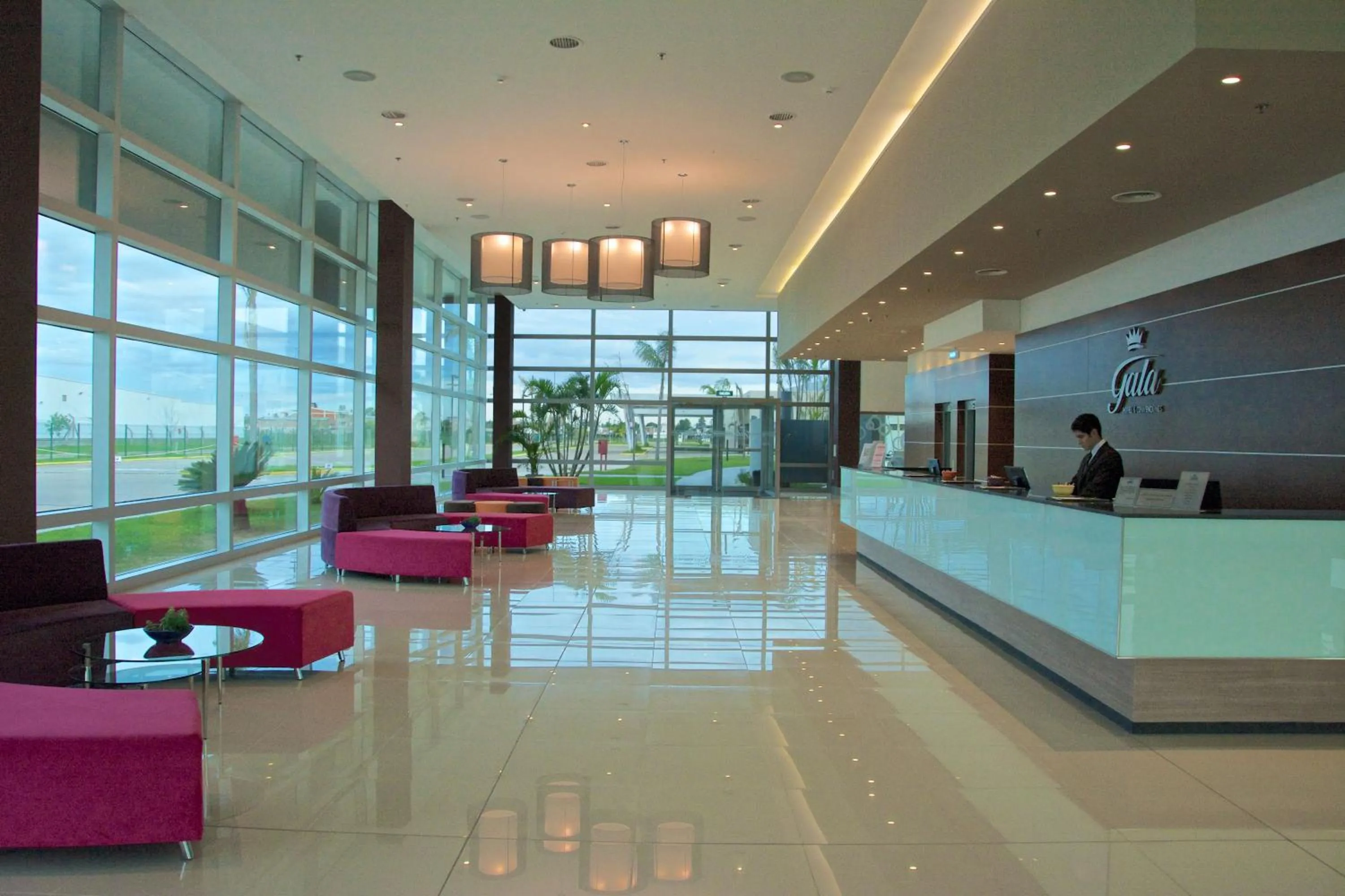 Lobby or reception in Gala Hotel y Convenciones
