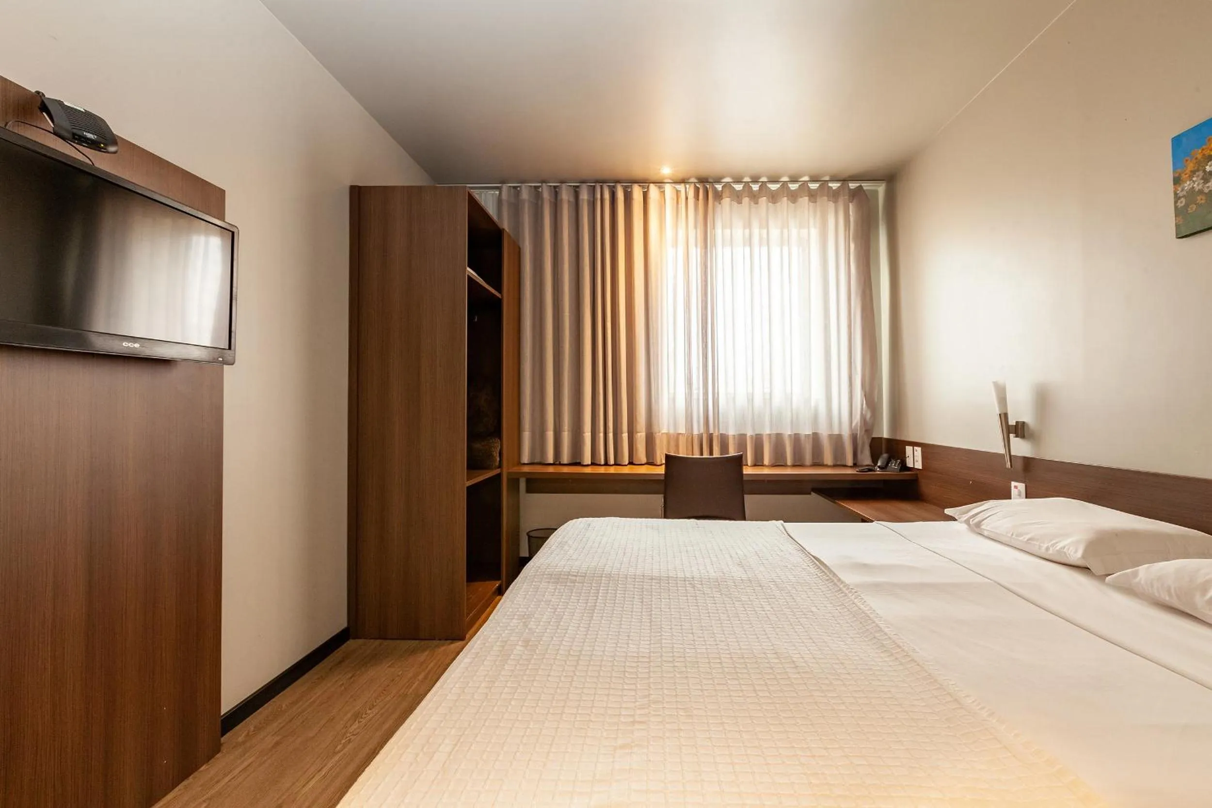 Bed in Tri Hotel Executive Lajeado