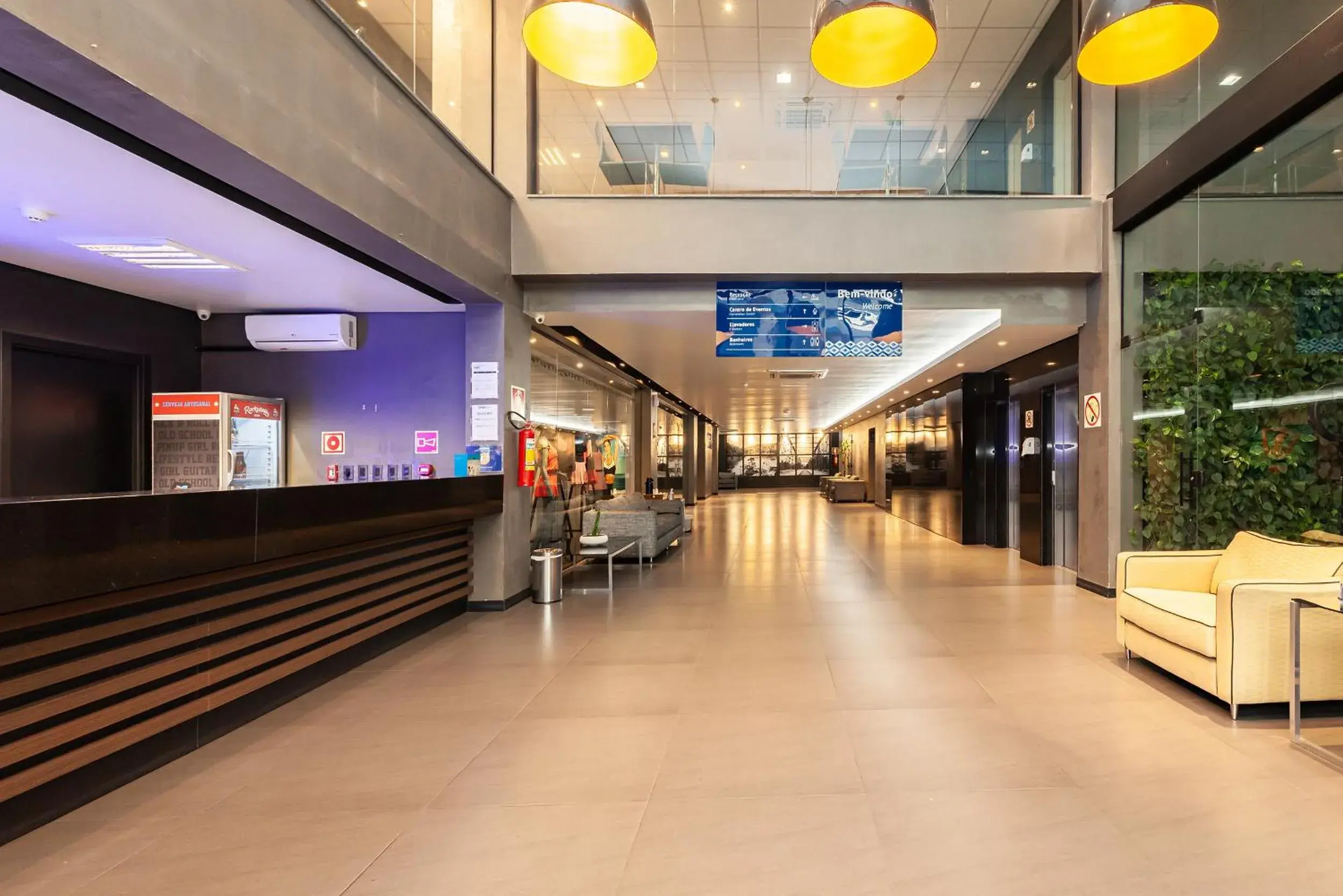 Lobby or reception in Tri Hotel Executive Lajeado Lobby or reception in Tri Hotel Executive Lajeado