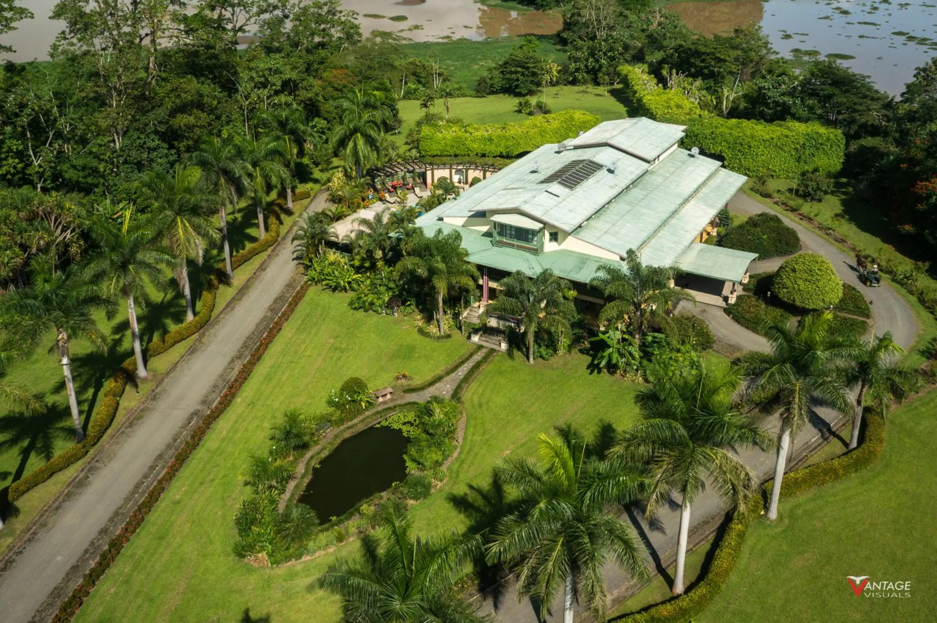 Bird's eye view in Hotel Casa Turire