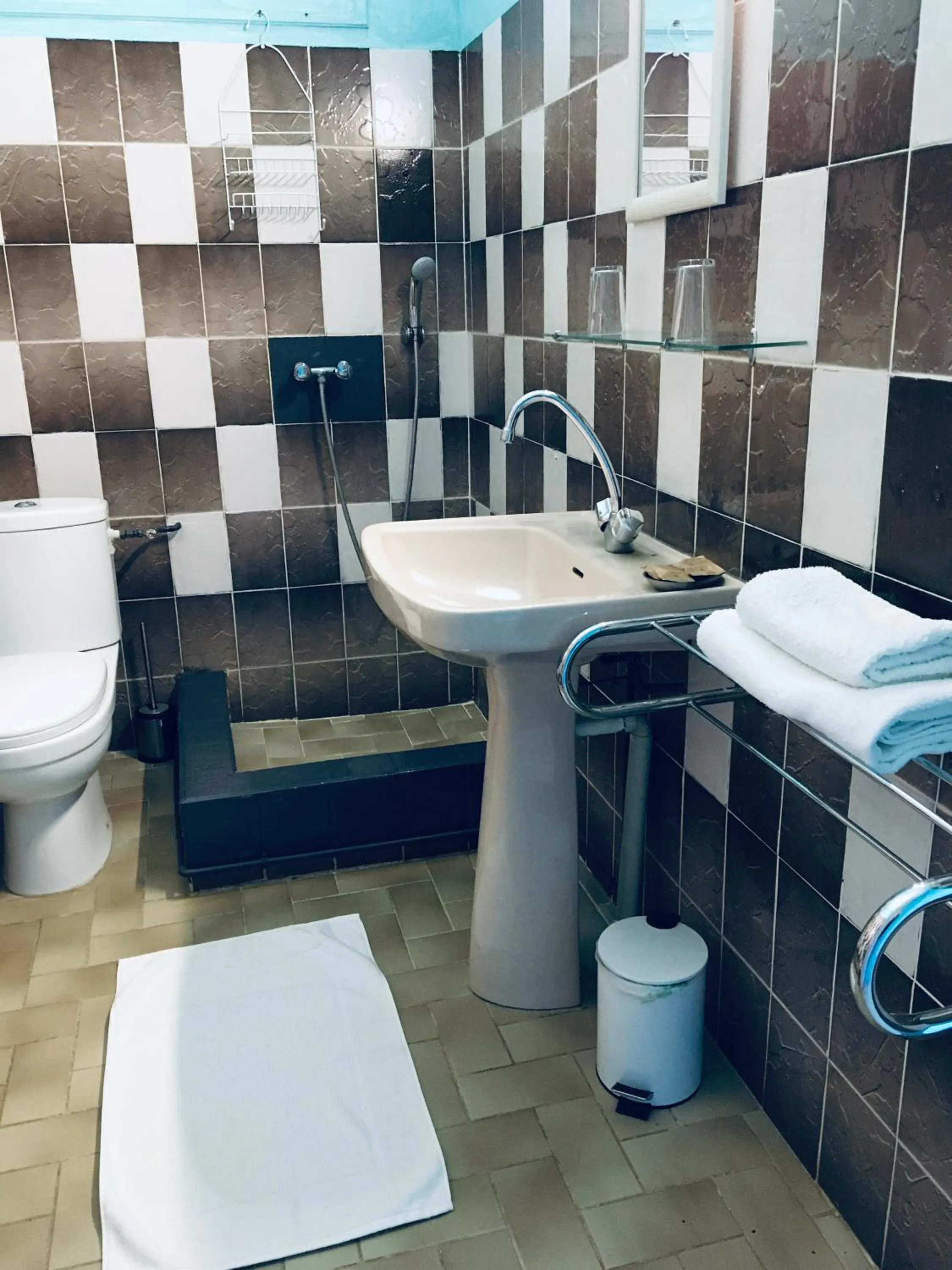 Shower in Hotel Cap Sud Caraibes