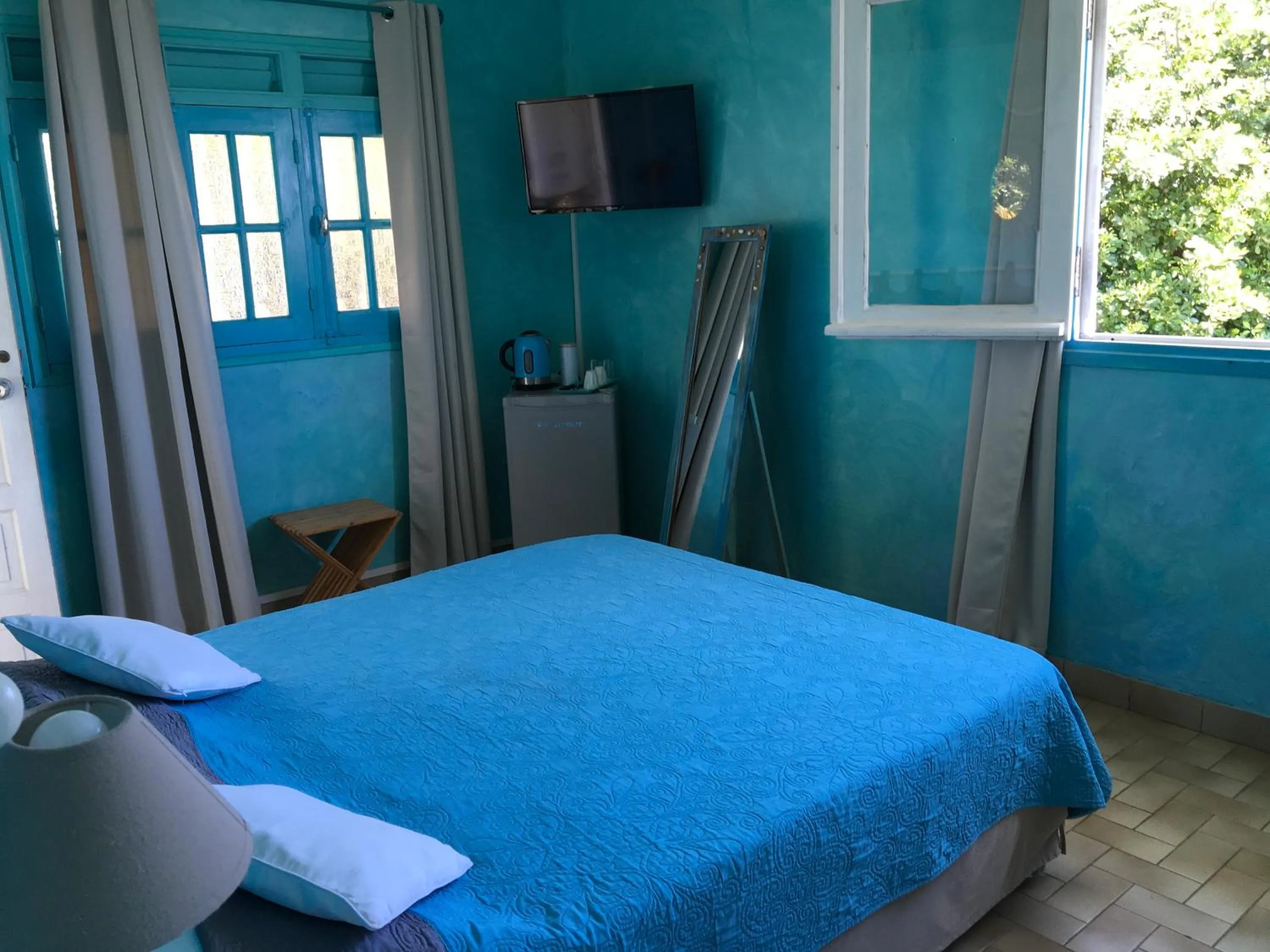 Bed in Hotel Cap Sud Caraibes