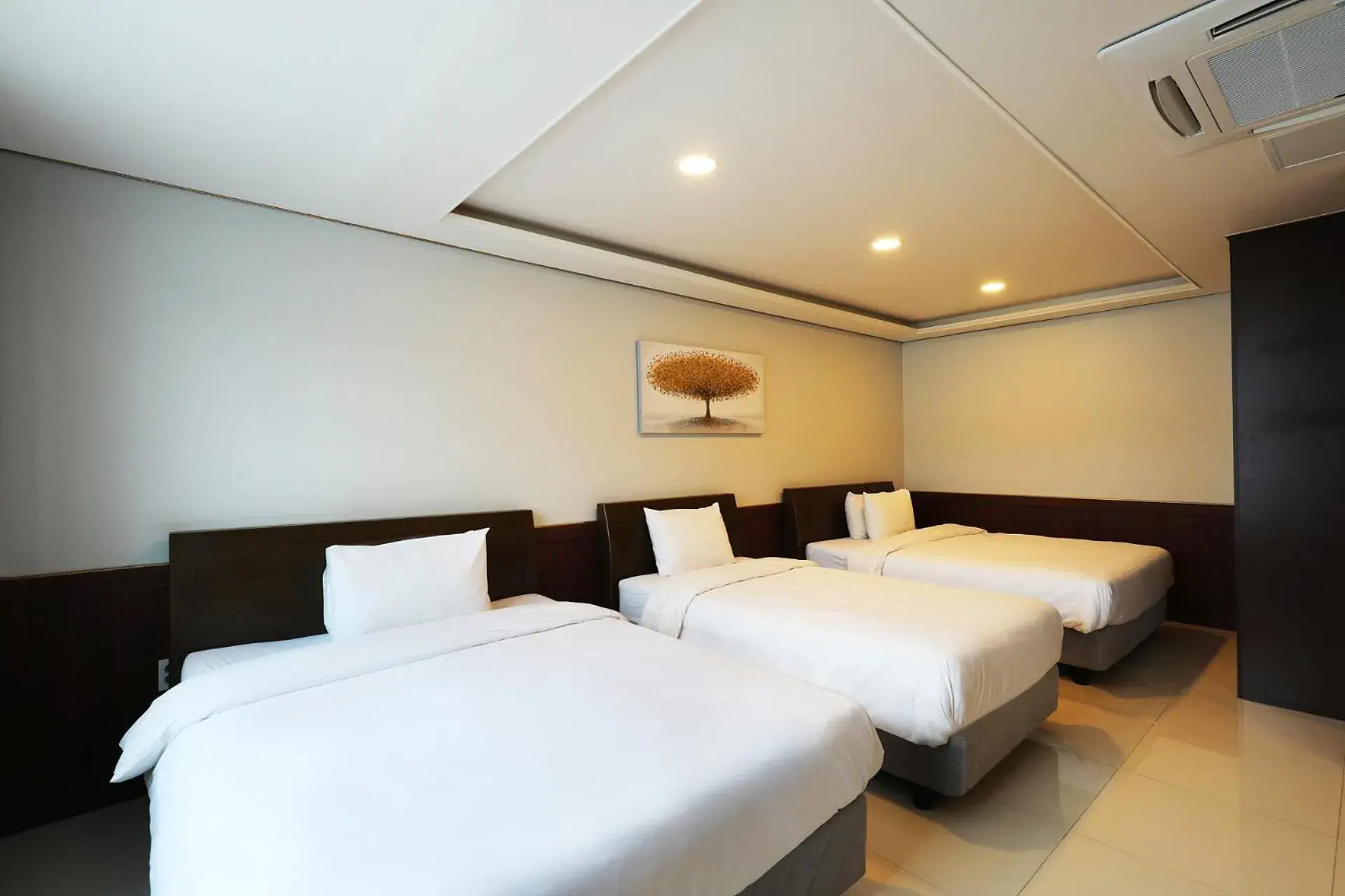 Bed in Intercity Seoul Hotel Bed in Intercity Seoul Hotel