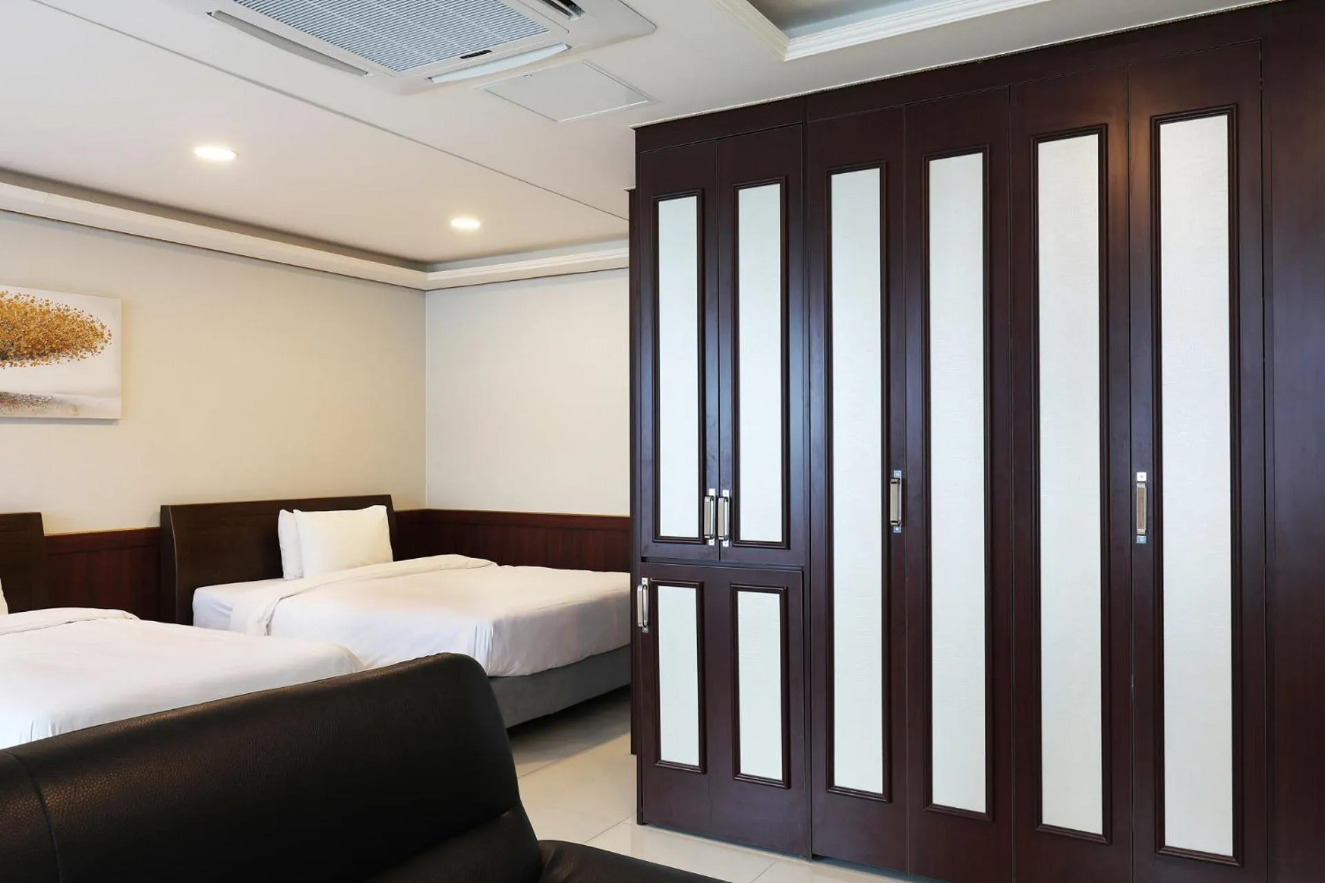 Bed in Intercity Seoul Hotel