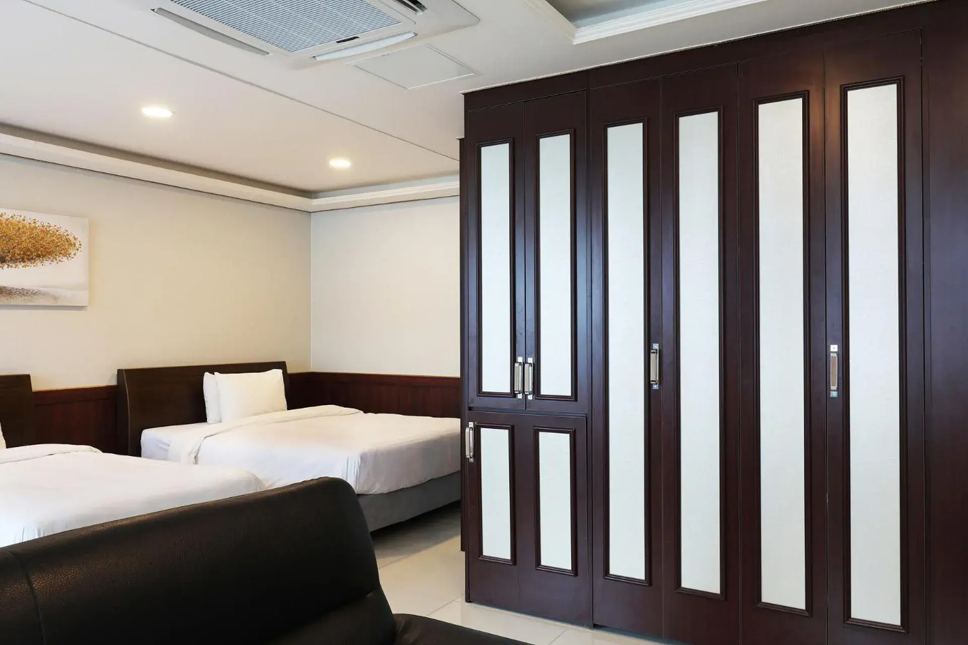 Bed in Intercity Seoul Hotel Bed in Intercity Seoul Hotel