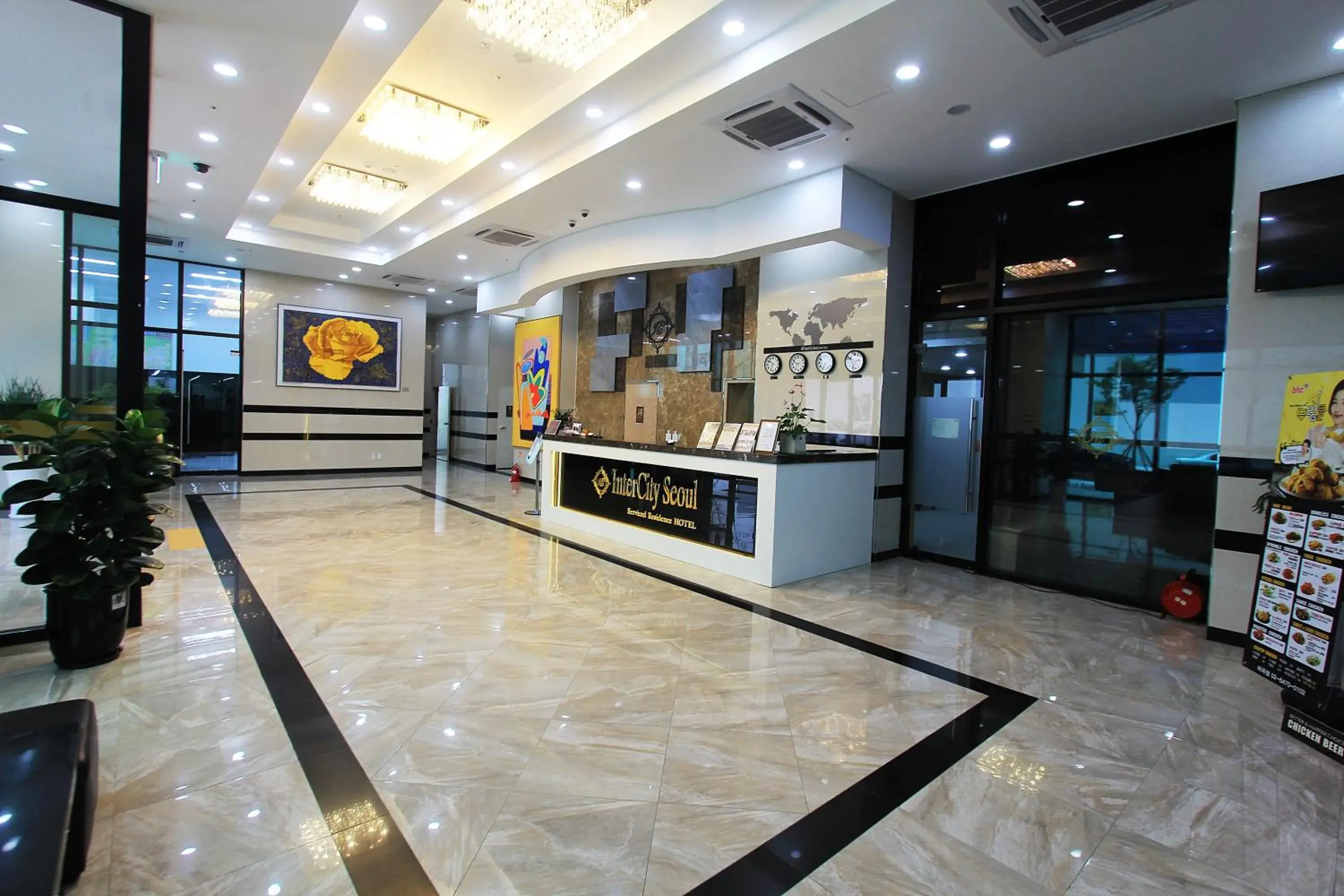 Lobby or reception in Intercity Seoul Hotel Lobby or reception in Intercity Seoul Hotel